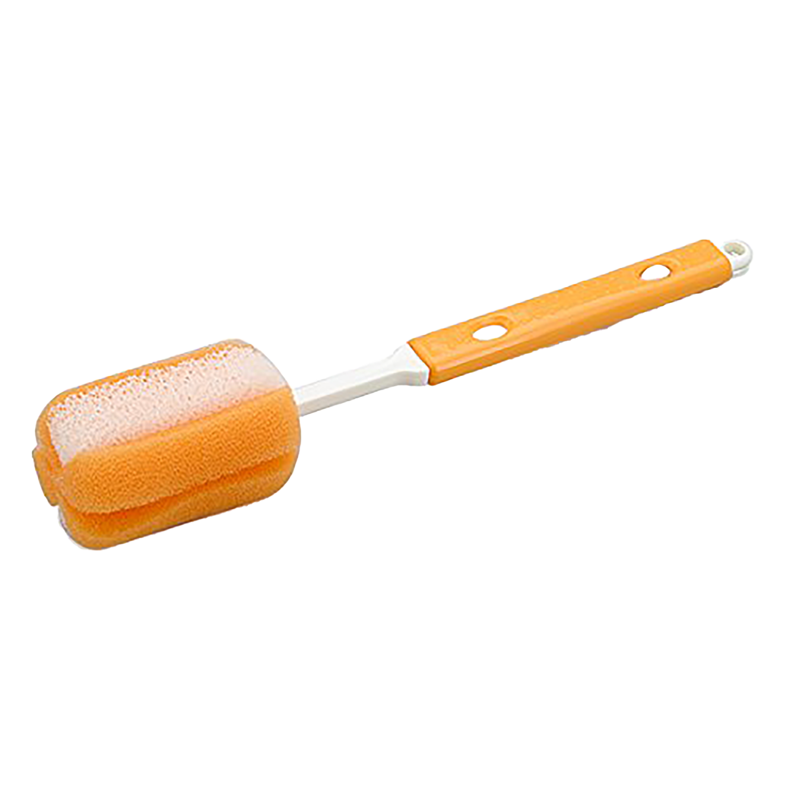 Lock & Lock Cleaning Brush for Water Bottle (Dual Sided Scrubber, ETM114, Orange)_1