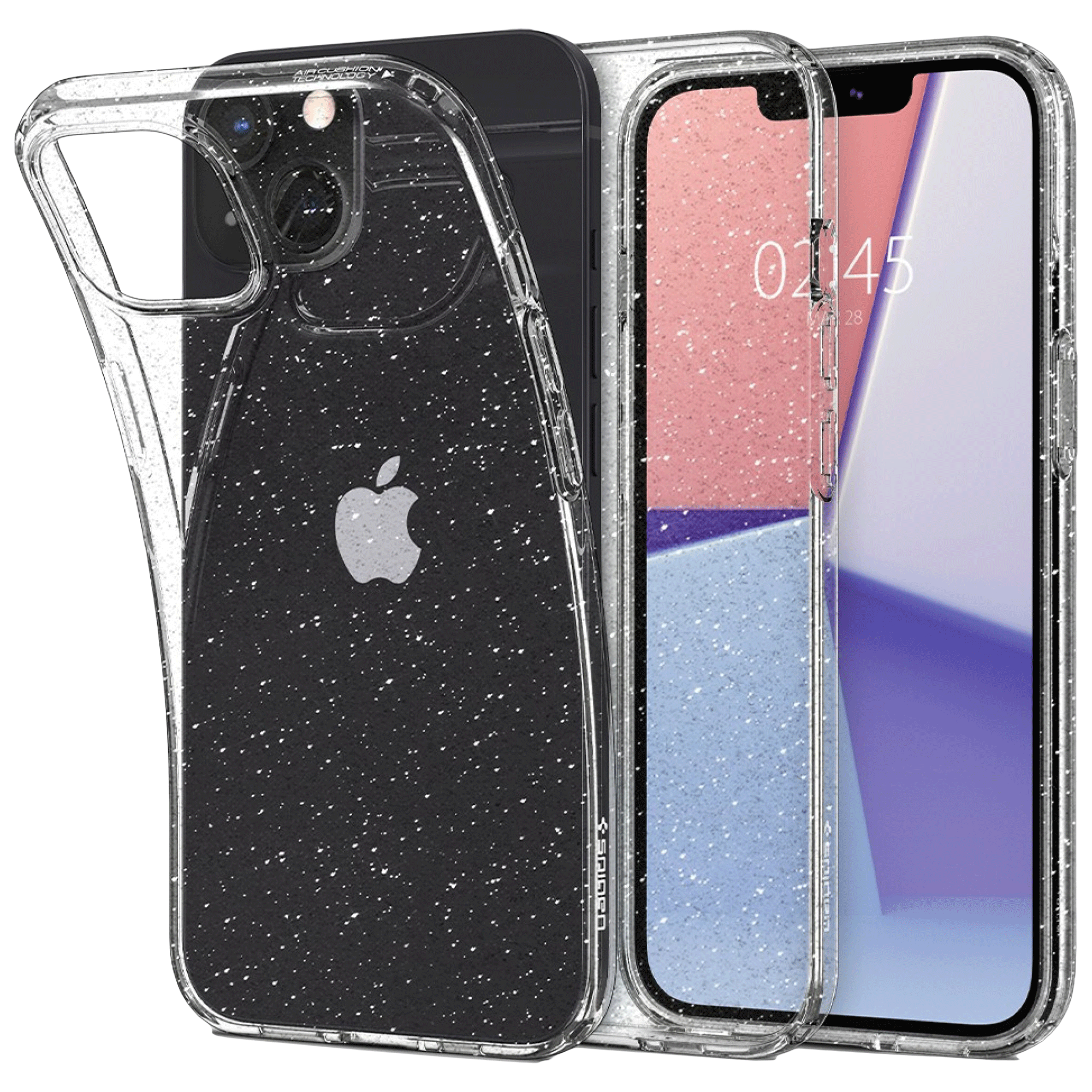 Buy Spigen Crystal Quartz TPU Liquid Crystal Glitter Back Cover Case For Iphone  13 Pro Max Online at Best Prices in India - JioMart.