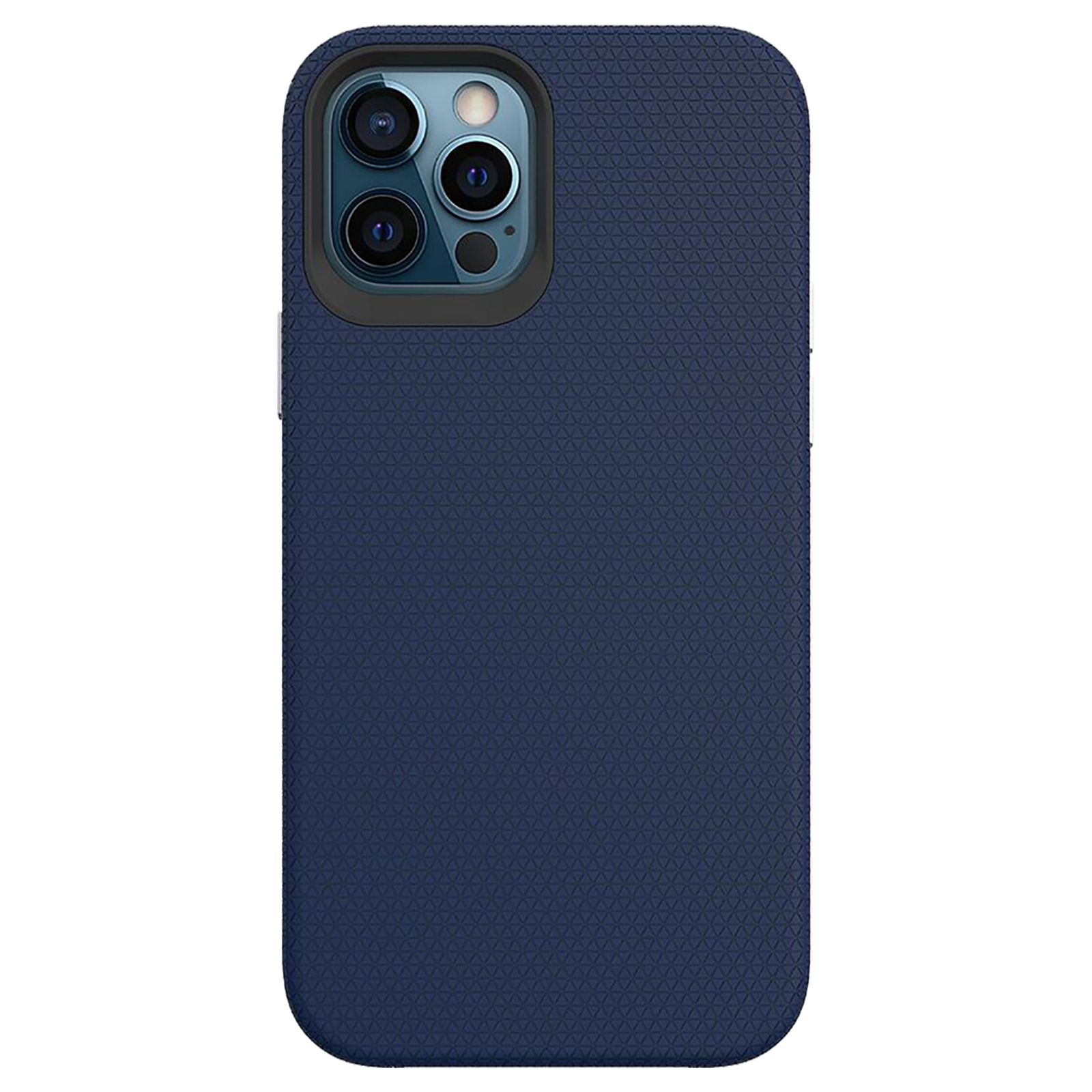 

Stuffcool Spike Polycarbonate Back Case Cover for iPhone 13 Pro Max (SPKEIP2167P-NVY, Navy), No color