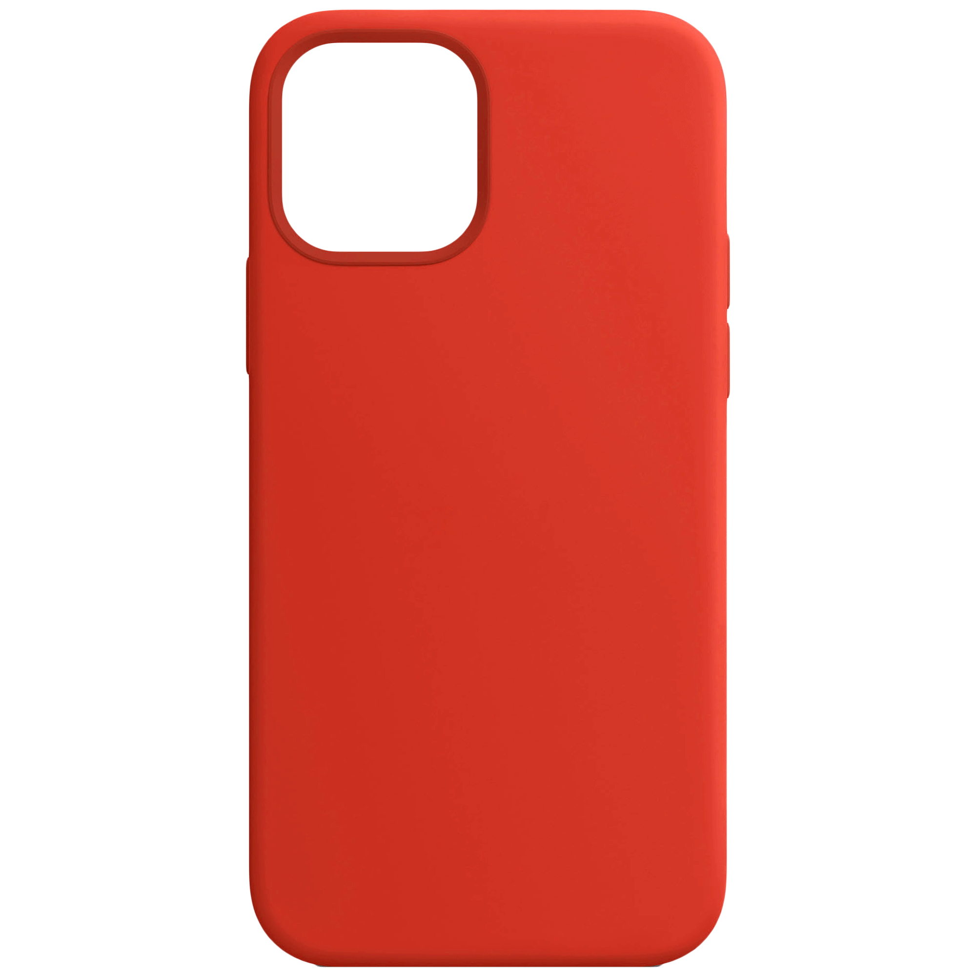 

Vaku Luxos Liquid Silicone Back Case For iPhone 13 (Anti-Fingerprints, IPH13-SIL, Red), No color