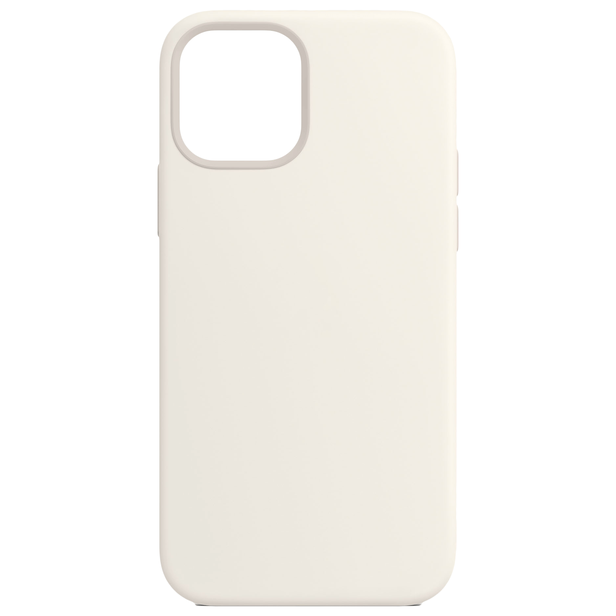 

Vaku Luxos Liquid Silicone Back Case For iPhone 13 Pro (Support Wireless Charging, VAKU-IPH13P-SILWHT, White), No color