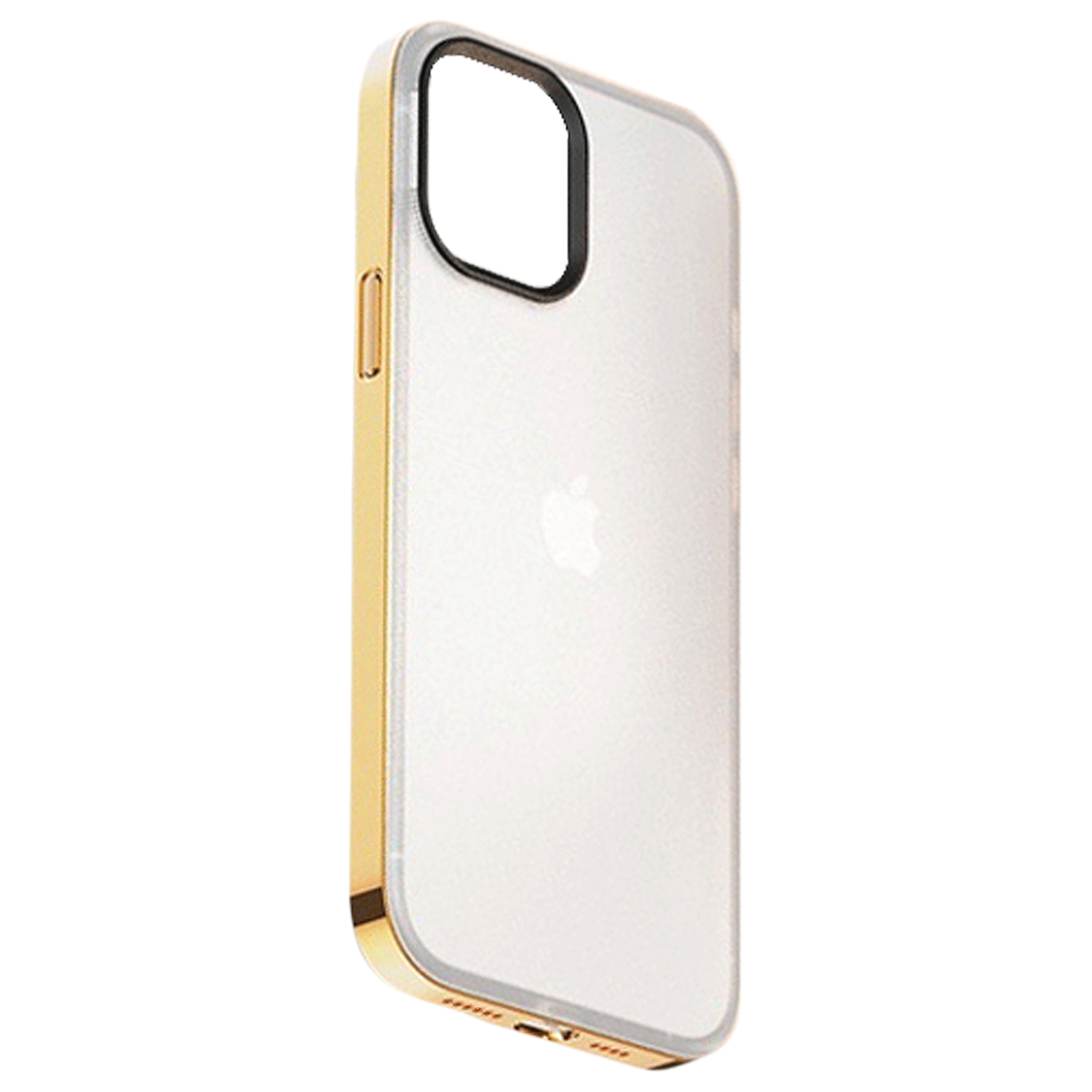 

Vaku Luxos 2 IN 1 TPU Rubber Back Case For iPhone 13 Pro (Scratch Resistant, VAKU-IPH13P-MTLCWH, White), No color