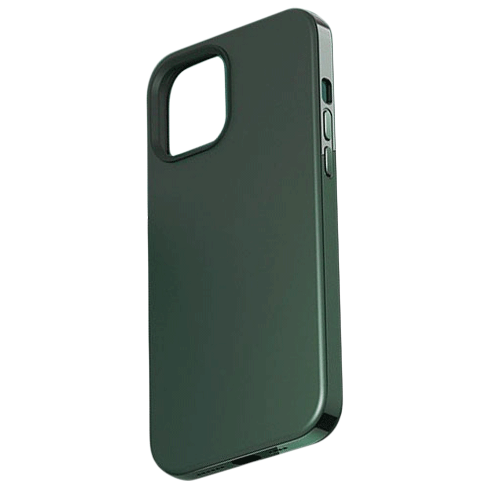 

Vaku Luxos TPU Rubber Back Case For iPhone 13 (Inner Tiny Dots Design,VAKU-IPH13-MTLCGRN, Tree Green), No color