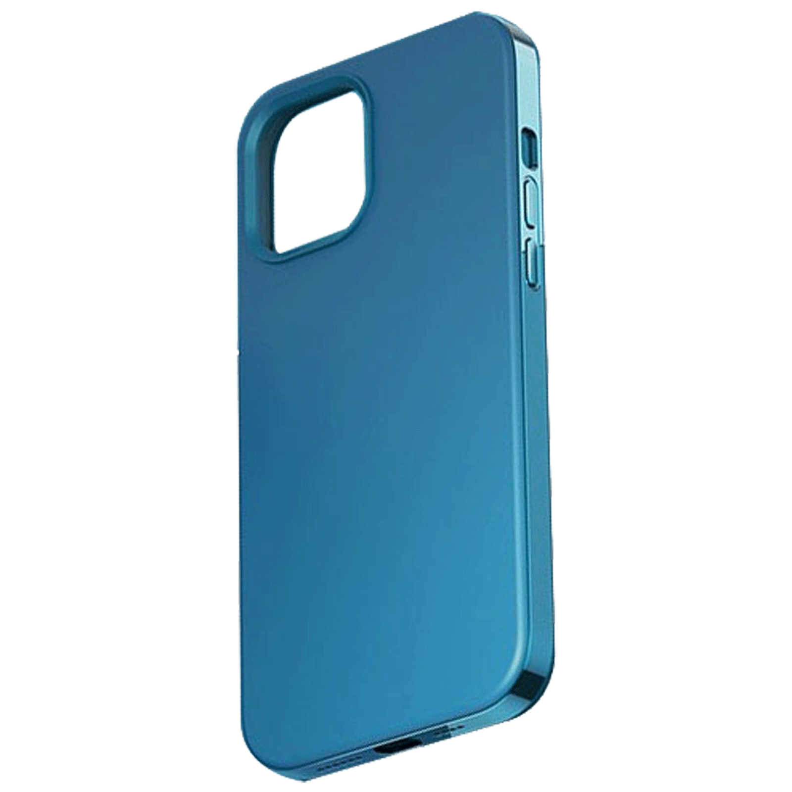 

Vaku Luxos TPU Rubber Back Case For iPhone 13 (Inner Tiny Dots Design, VAKU-IPH13-MTLCBLU, Blue), No color