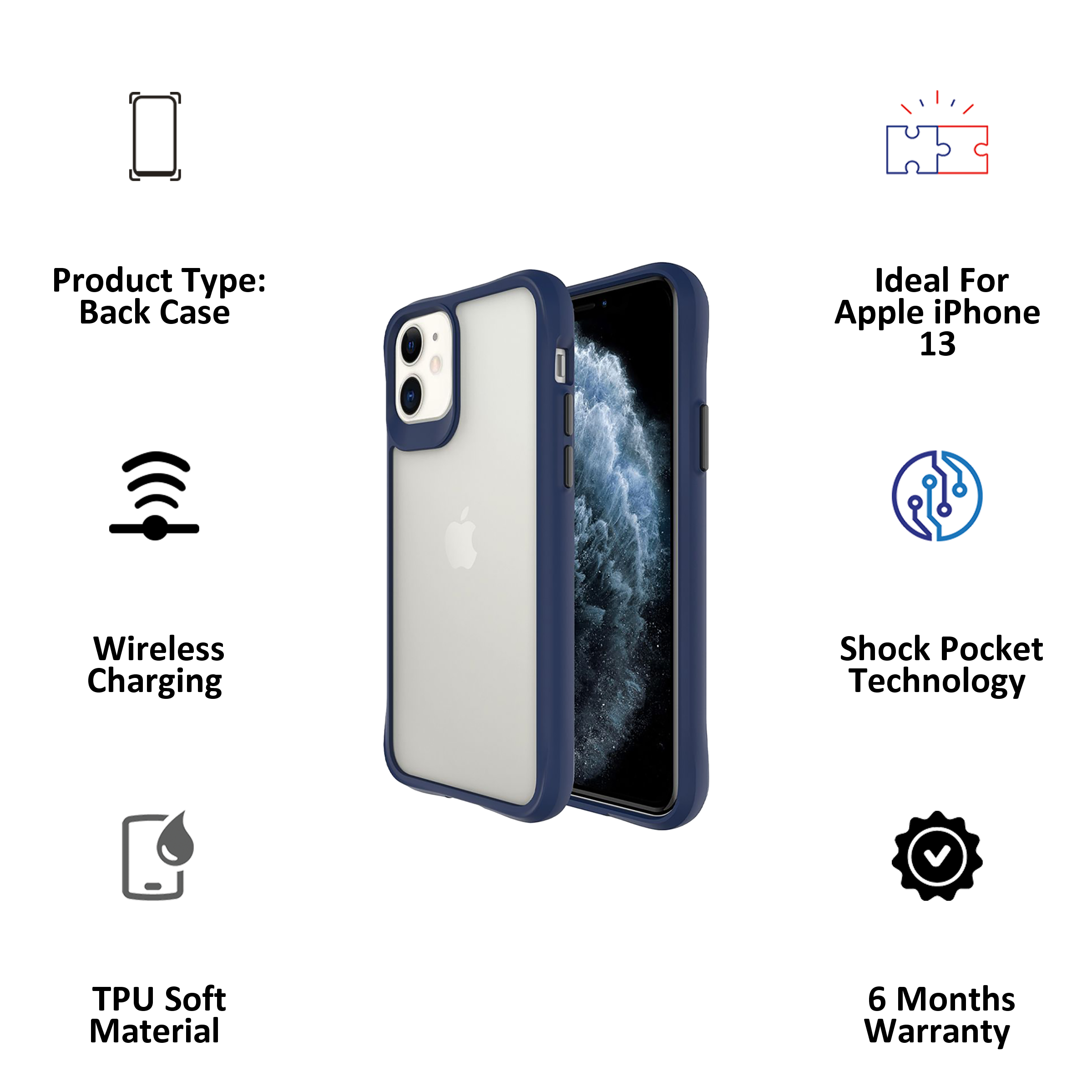 Baseus Touchable Glass Flip TPU Back Shell Case For iPhone XS – Casewale