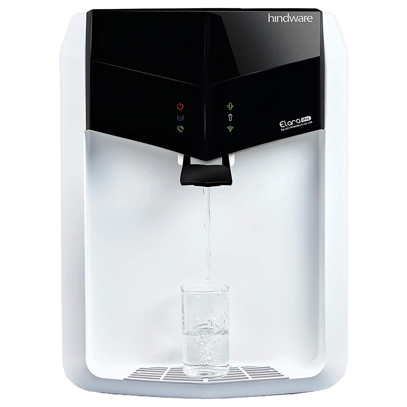 

Hindware Elara iPro RO + UF + Minerals + UV LED Electrical Water Purifier (IoT Technology, WR-20072UFN, White), No color