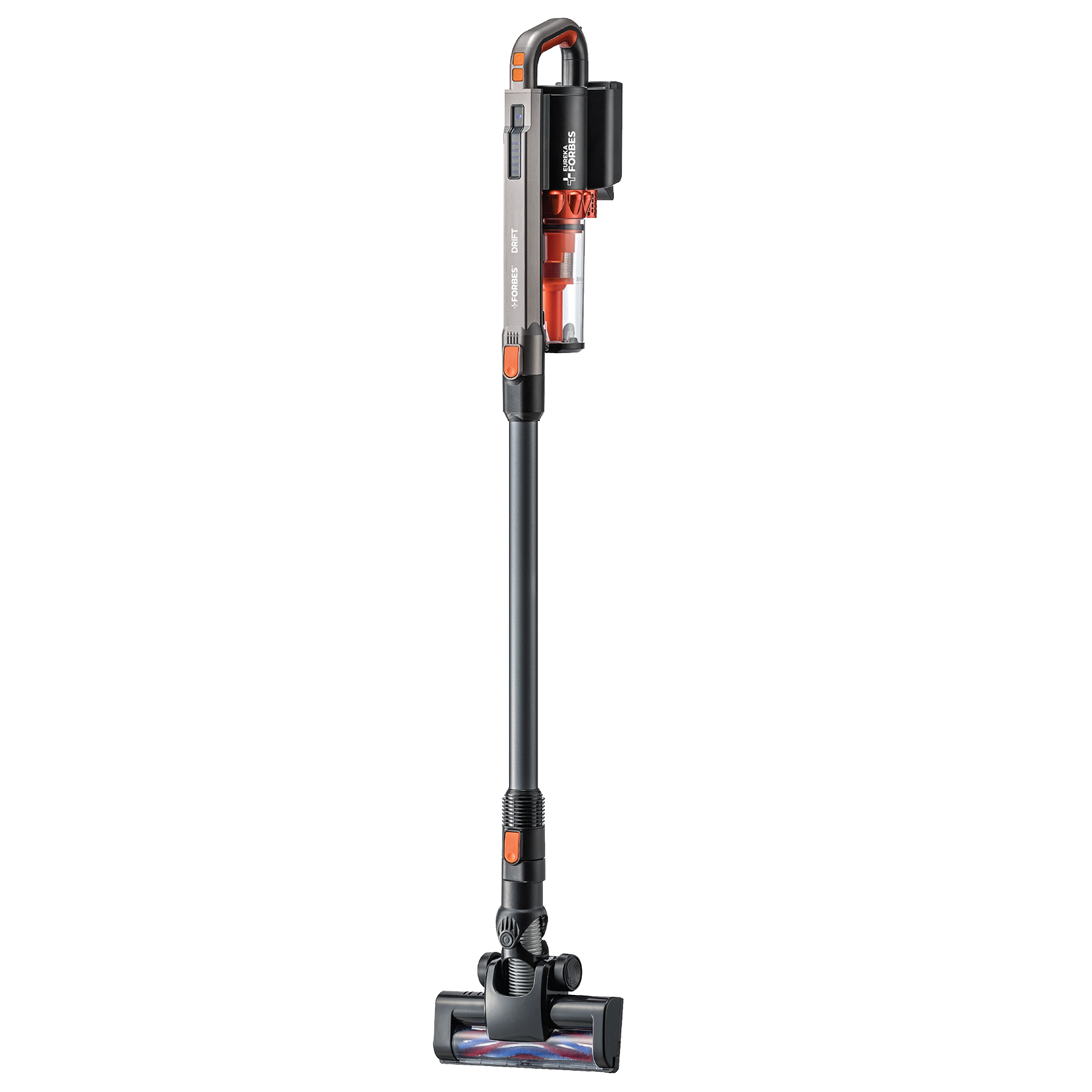 Eureka Forbes Drift 180 Watts Portable Vacuum Cleaner (0.8 Litres Tank, GFCDFDRFT00000, Dark Grey/Orange)_1