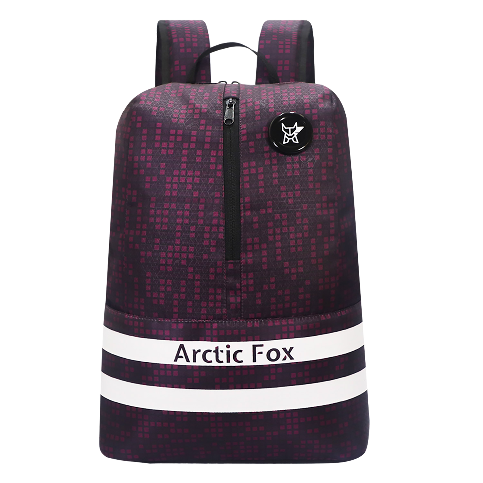Arctic Fox Tuition 20 Litres PU Coated Polyester Backpack (1 Spacious Compartment, FTEBPKMARWZ028012, Maroon)_1