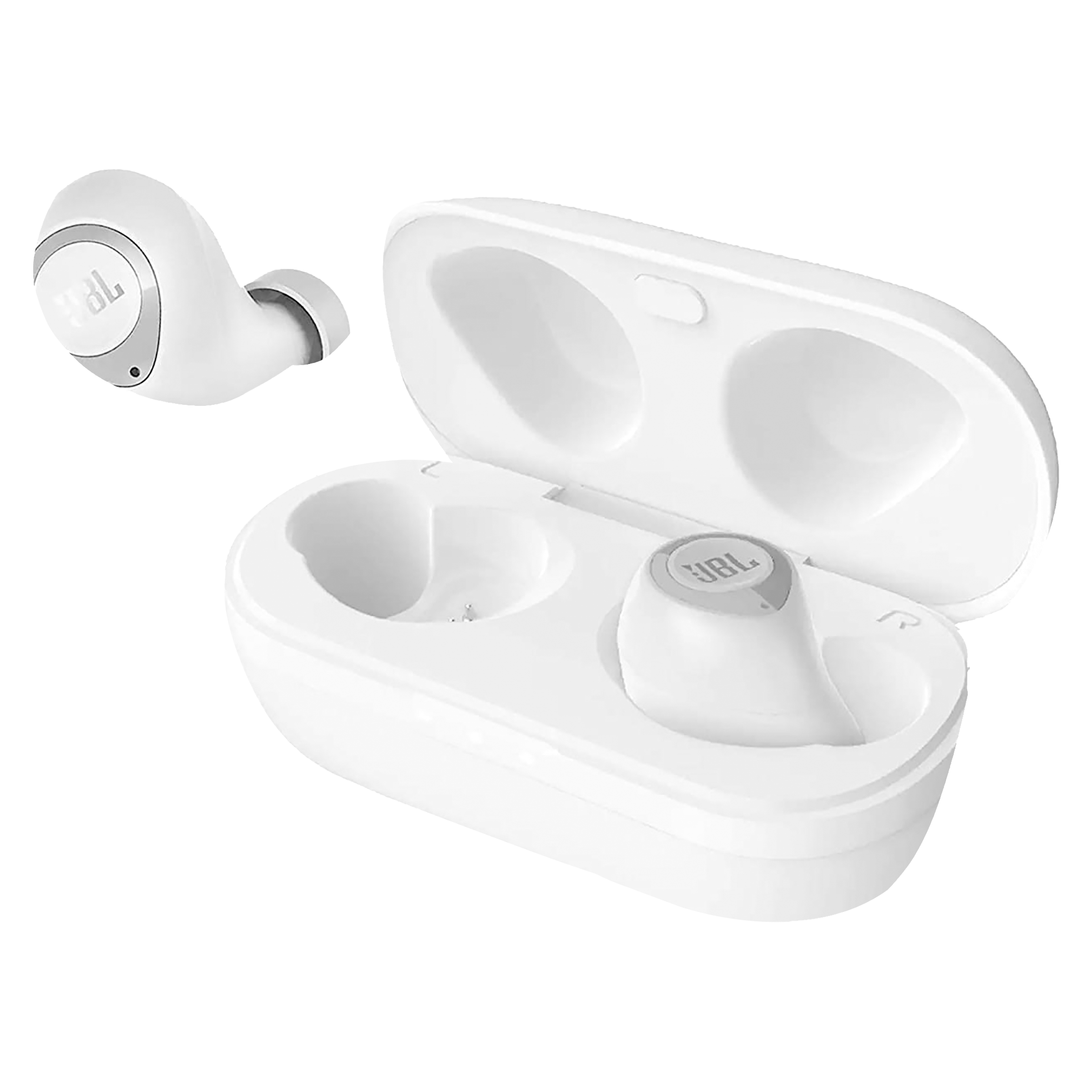 JBL C105TWS JBLC105TWSWHT In-Ear Truly Wireless Earbuds with Mic (Bluetooth 5.0, JBL Pure Bass Sound, White)_1
