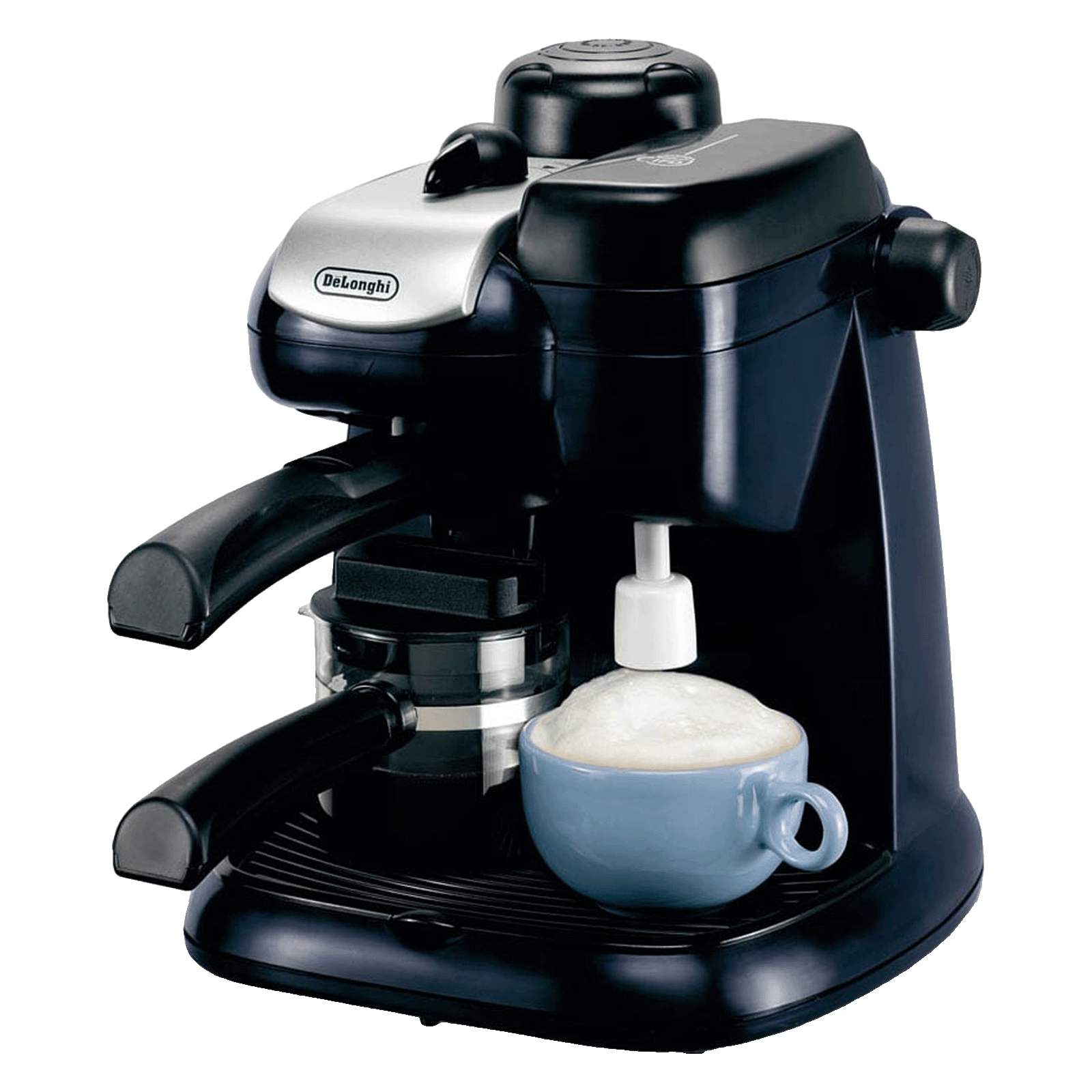 DeLonghi EC9 4 Cups Fully Automatic Coffee Maker (Makes Cappuccino, Vario System, 132007048, Black)_1