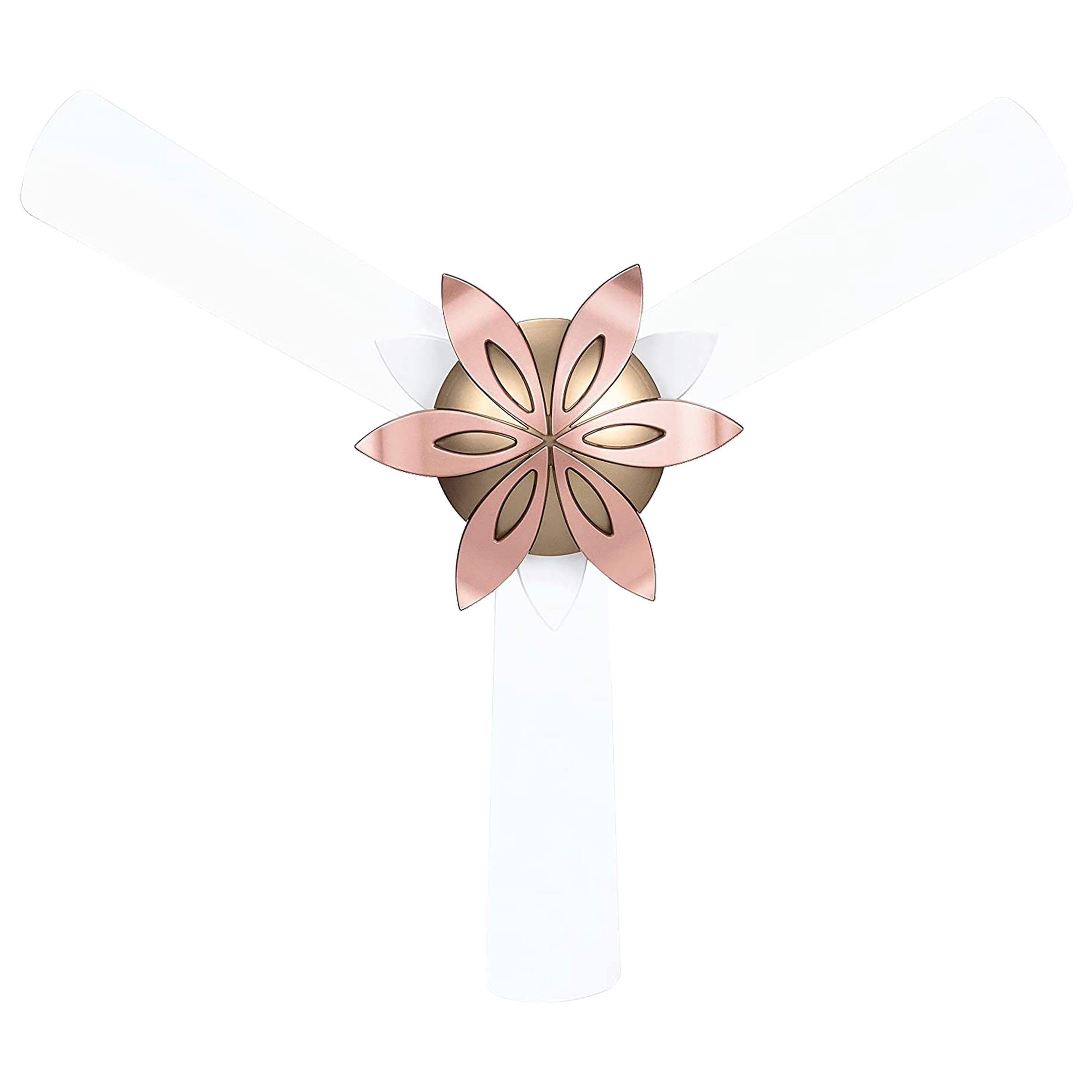 Bajaj Floweret AVAB 120cm Sweep 3 Blade Ceiling Fan (Aesthetics Floral Pattern, 251650, Duck White)_1