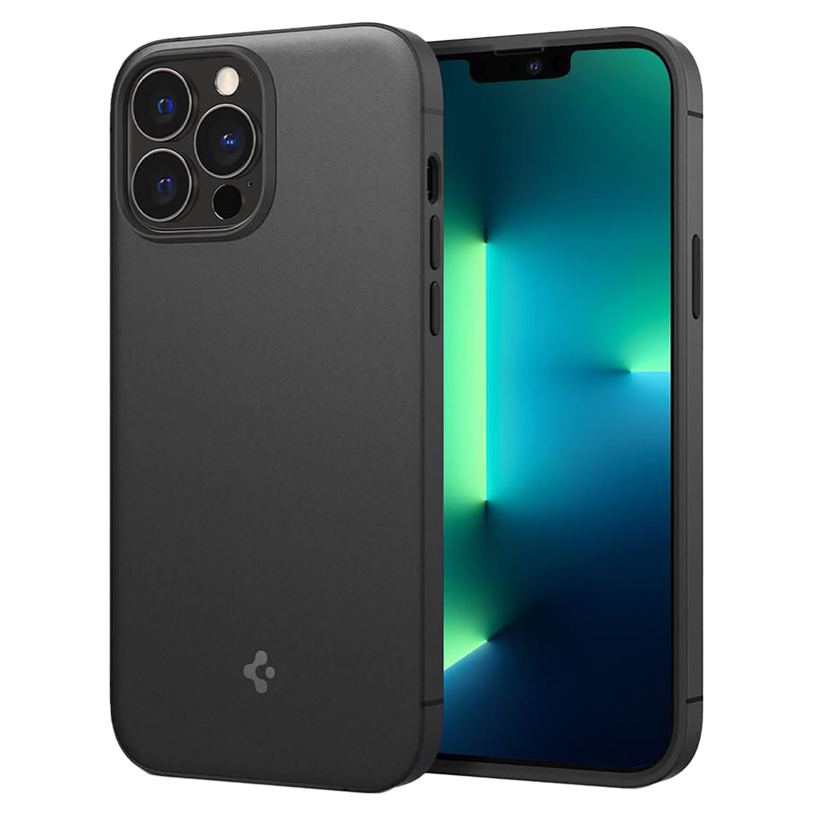 

Spigen Neo Hybrid Polycarbonate Back Case for iPhone 13 Pro Max (ACS03477, Dark Gray), No color