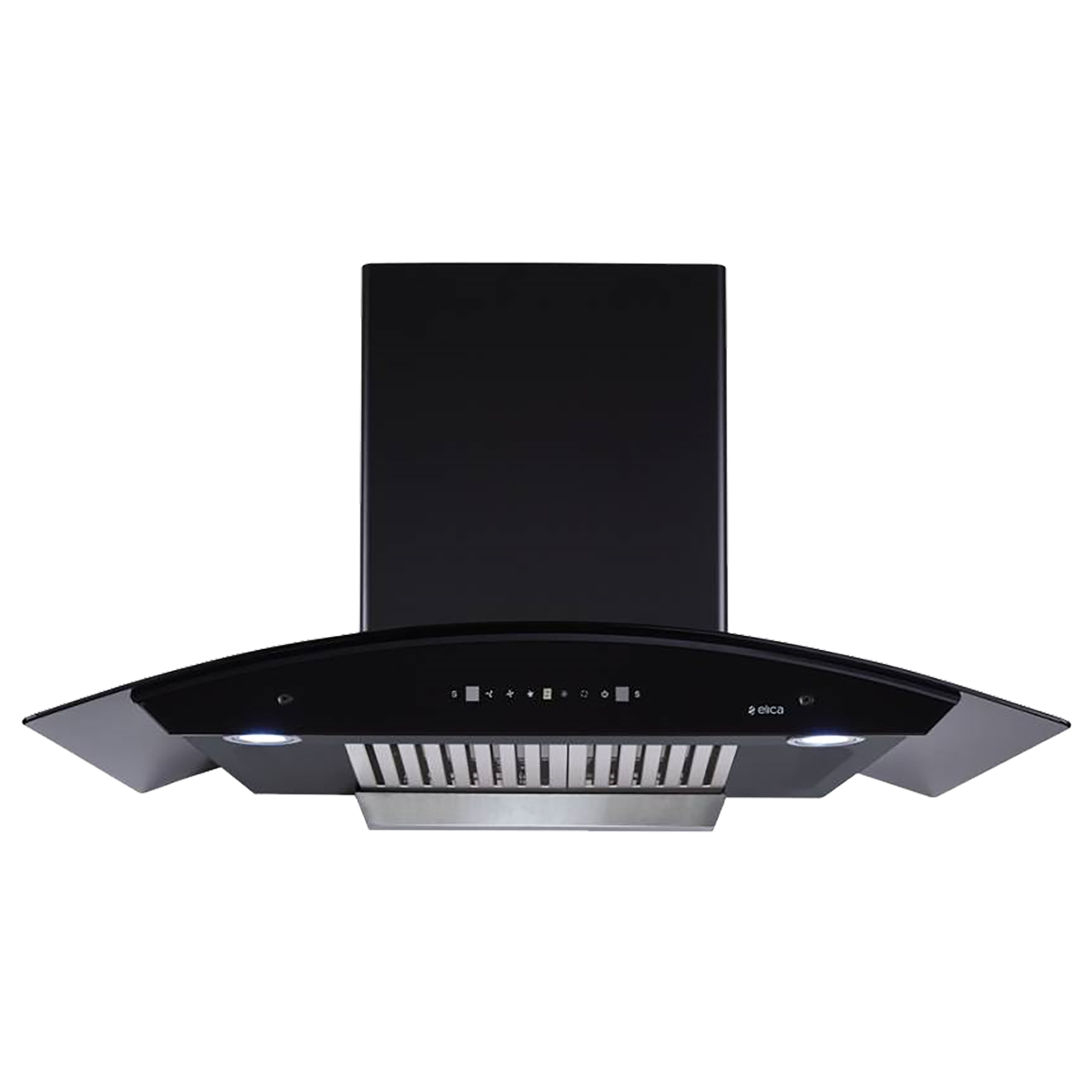 

Elica TBC HC TCH BF 90 MS NR 1200 m³/hr 90cm Wall Mount Chimney (Baffle Filter, 2943, Black), No color