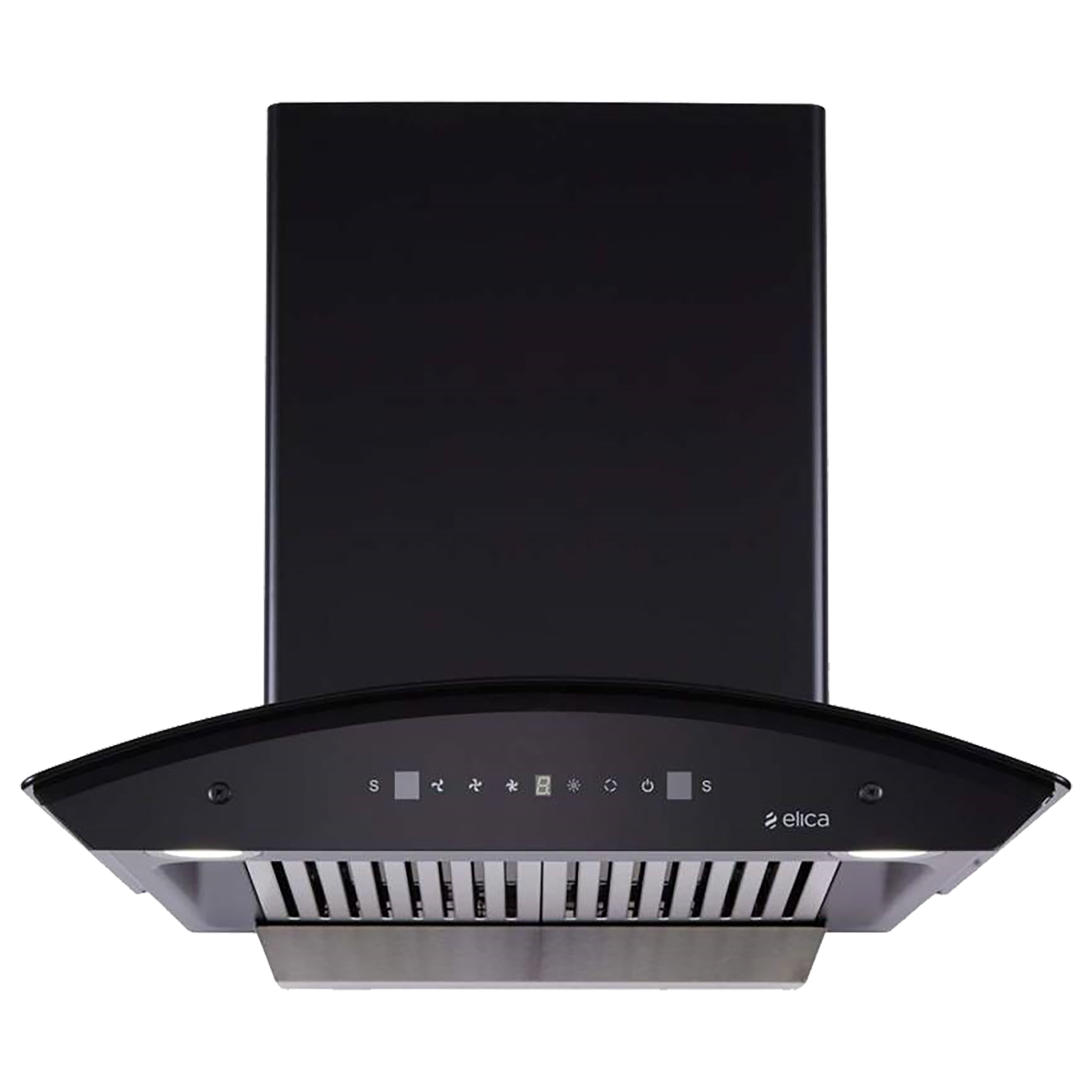 

Elica TBC HC TCH BF 60 MS NR 1200 m³/hr 60cm Wall Mount Chimney (Baffle Filter, 2923, Black), No color