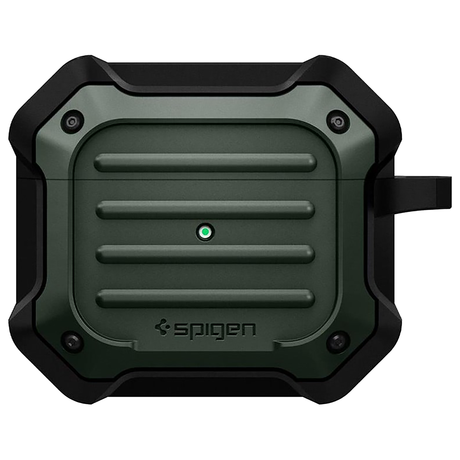 Spigen Tough Armor Thermoplastic Polyurethane (TPU) Full Cover Case For AirPods 3 (Secure Fit, ASD01988, Military Green)_1