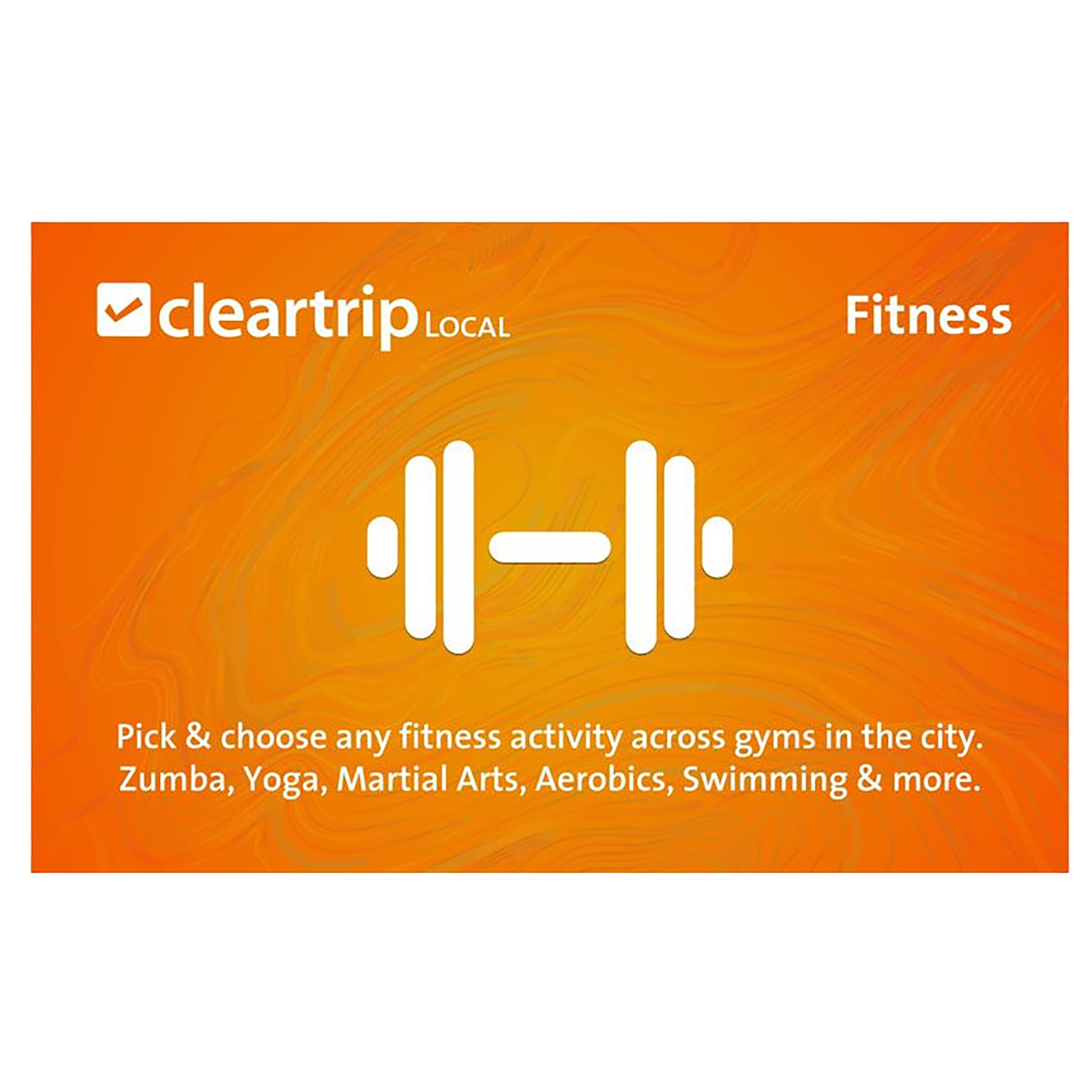 

Cleartrip Local Fitness Gift Card (6 Months, Instant Delivery), Not available
