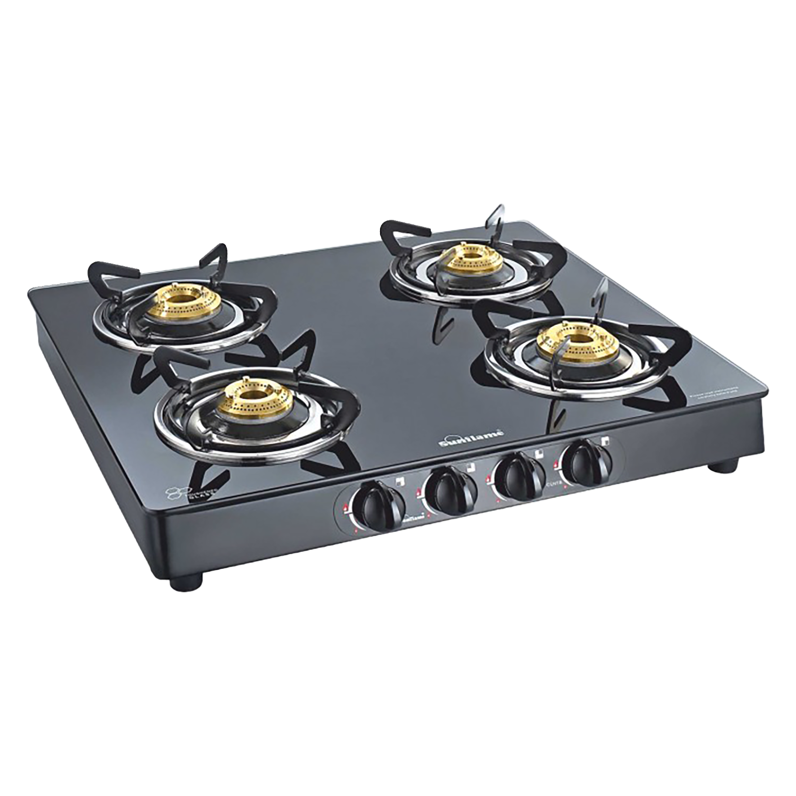 

Sunflame Centa 4 Burner Gas Stove (Black)