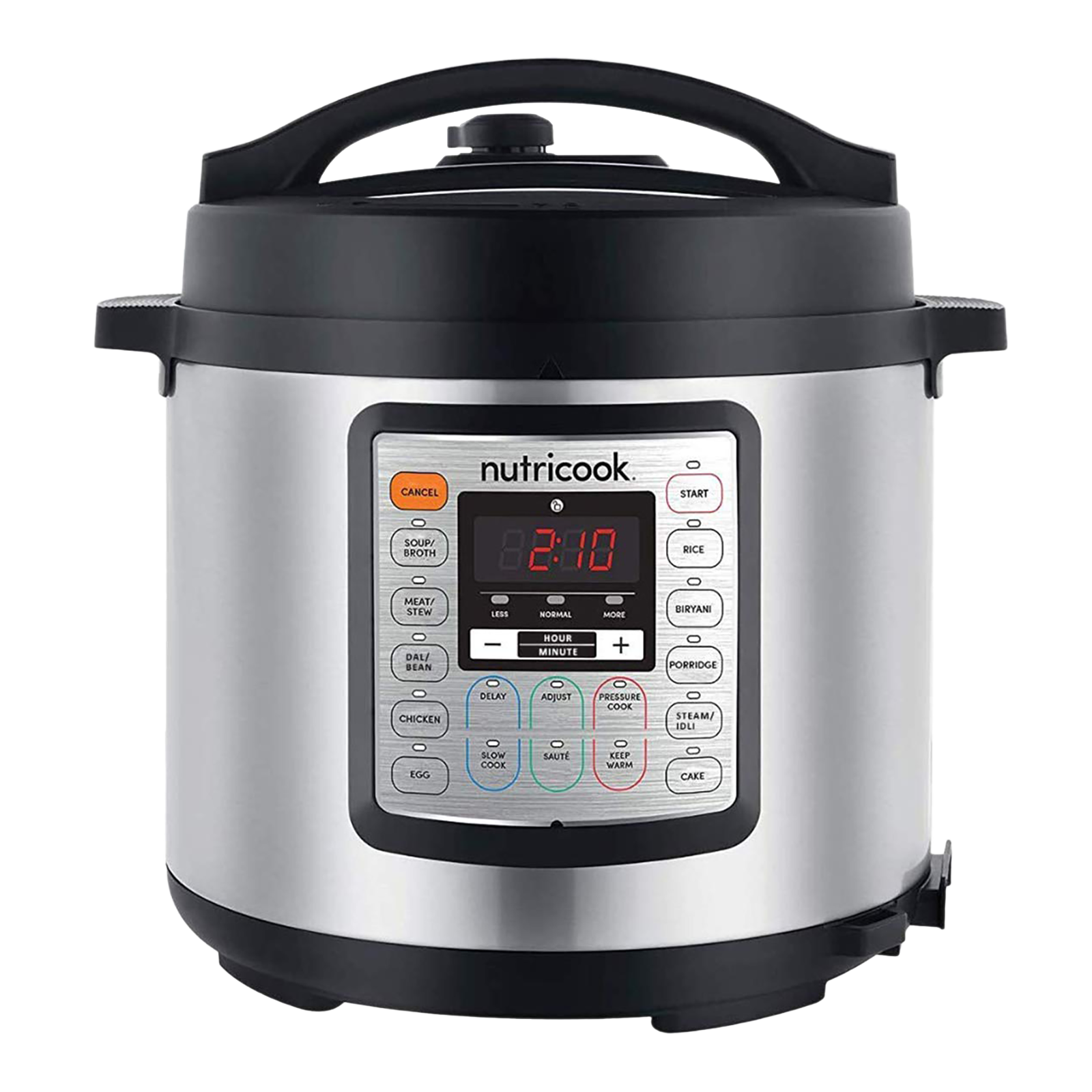 Nutricook by NutriBullet 6 Litres Electric Cooker (9-Appliances in-1, NCSPEK6, Silver)_1