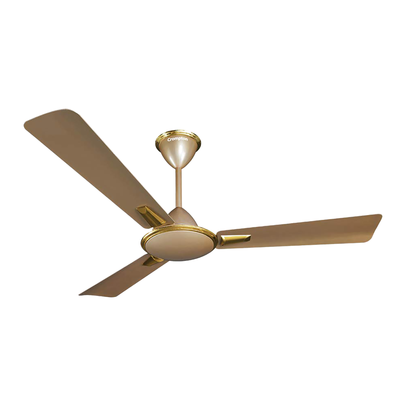 

Crompton Aura Prime 120cm 3 Blade Ceiling Fan (Anti-Dust Technology, AURPMAD48HGD, Gold), No color