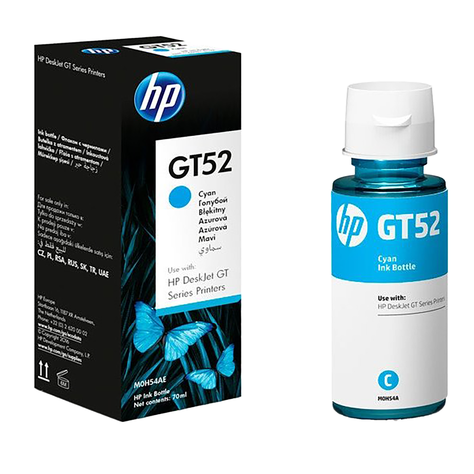 HP GT52 Original Ink Bottle (M0H54AA, Blue)_1