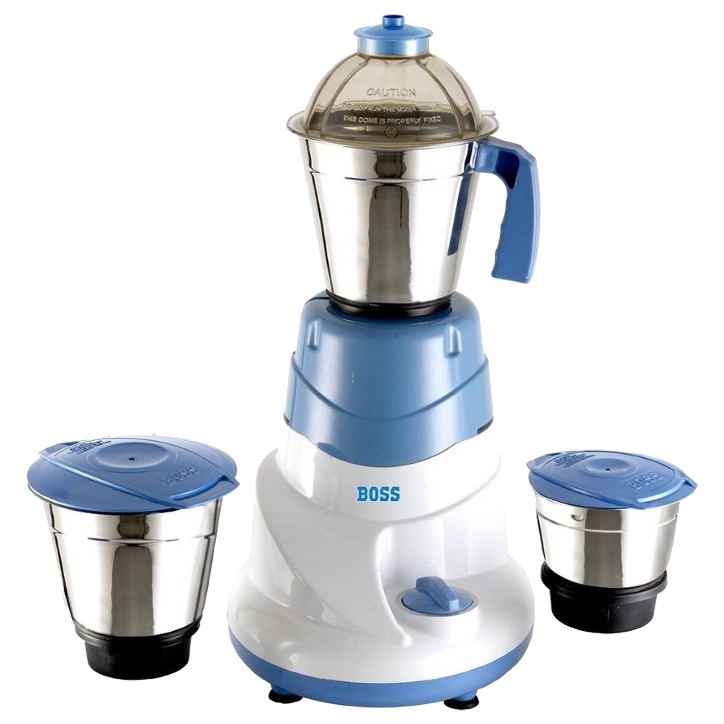 Gift - Boss All Time 500 Watts 3 Jars Mixer Grinder (Overload Protector, B222, White/Blue)_1