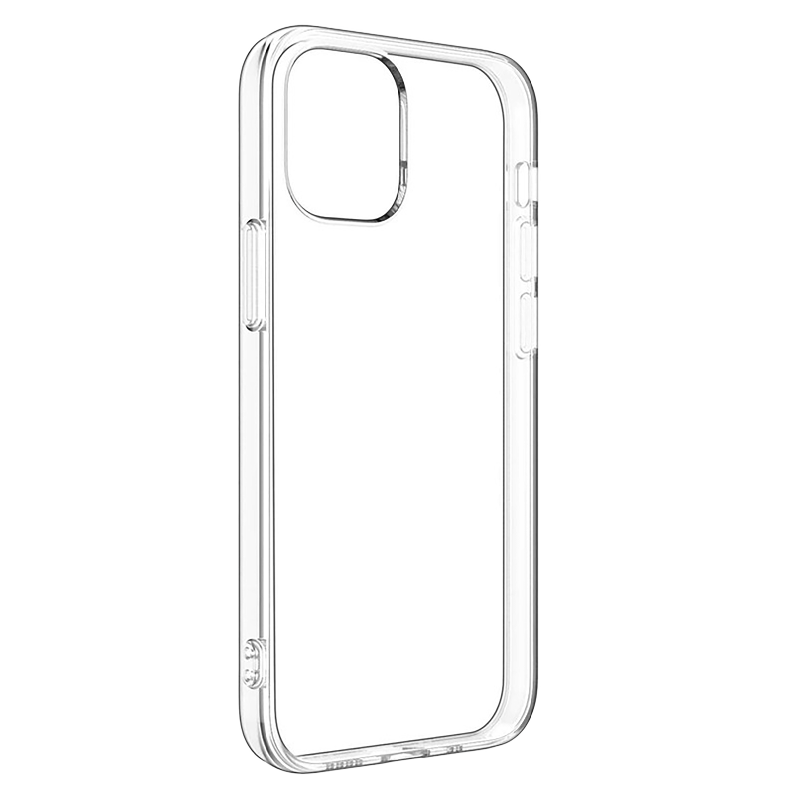 Vaku Luxos Glassy Polycarbonate Hard Back Case For iPhone 13 Pro (Scratch Resistant, VAKU-IPH13PR-GLSYCLR, Clear)