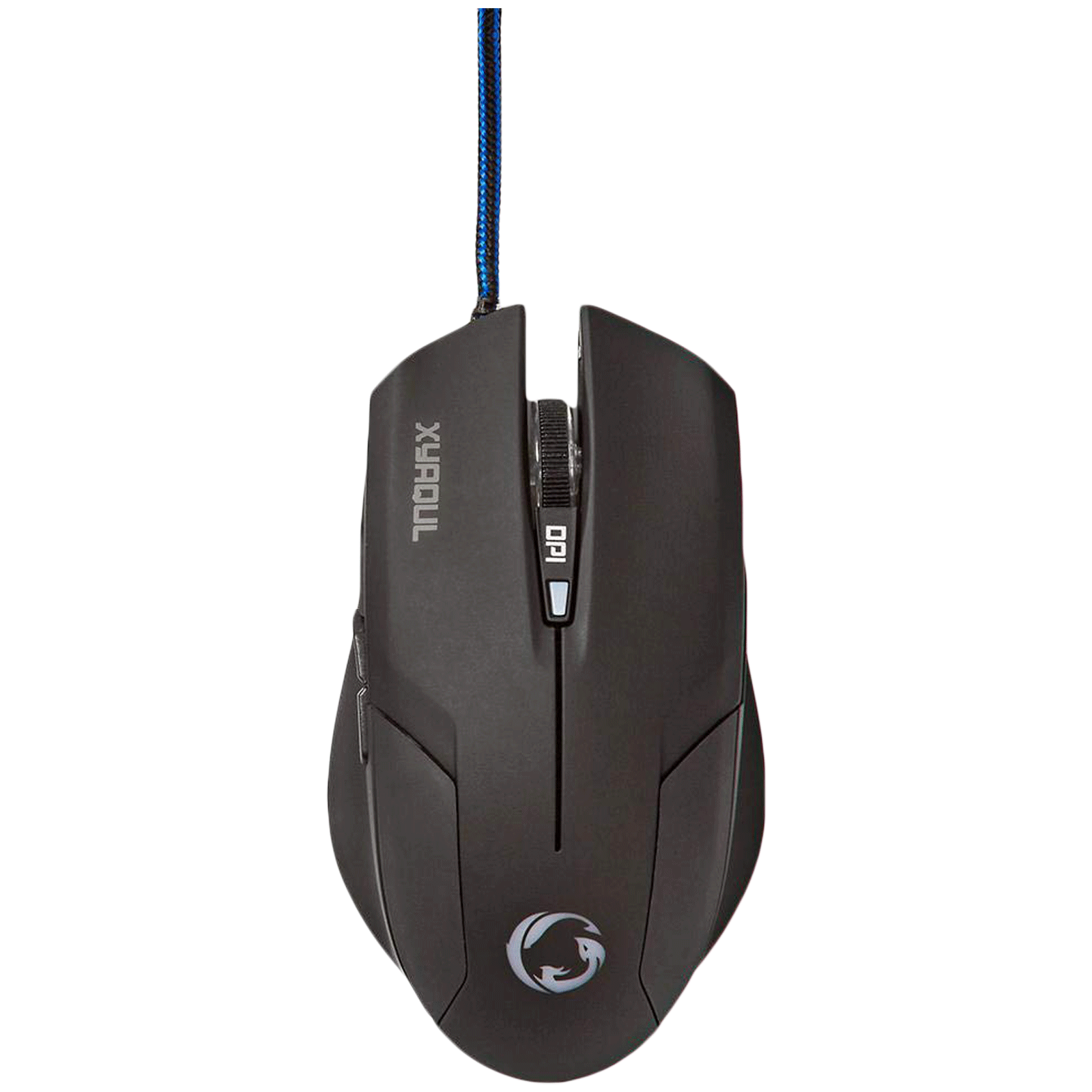

Nedis Wired Optical Mouse (6 Programmable Buttons, GMWD100BK, Black), No color