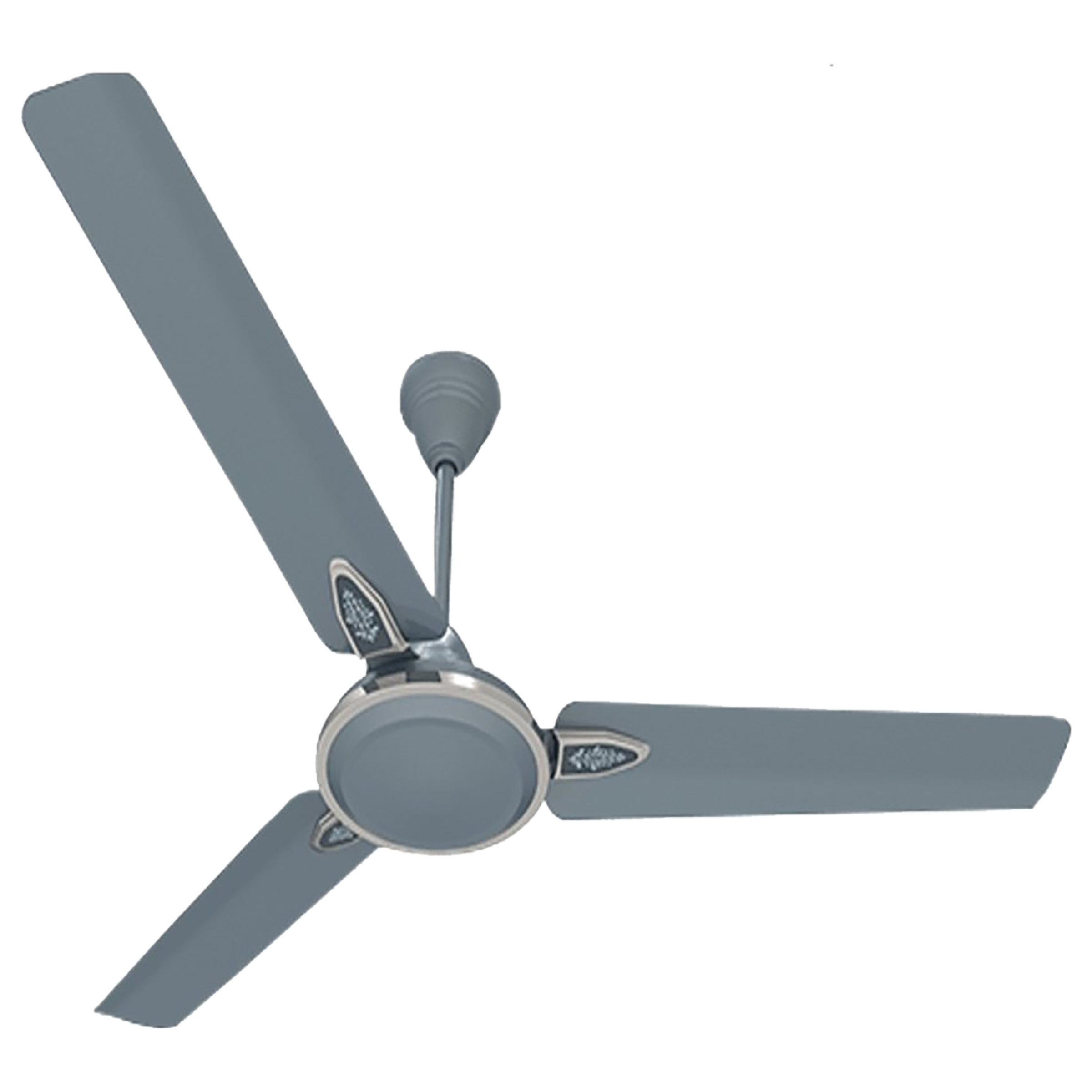 Crompton Rubio 120 cm Sweep 3 Blade Ceiling Fan (Elegant Design, CFHSRUB48ABL, Ash Blue)