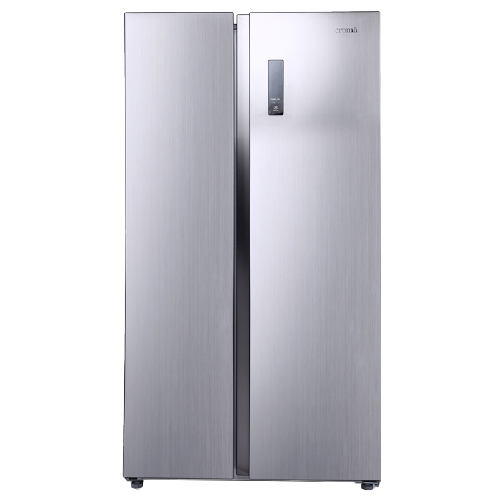 Croma 592 Litres Frost Free Side by Side Refrigerator with Multi Air Flow System (CRAR2621, Silver)_1