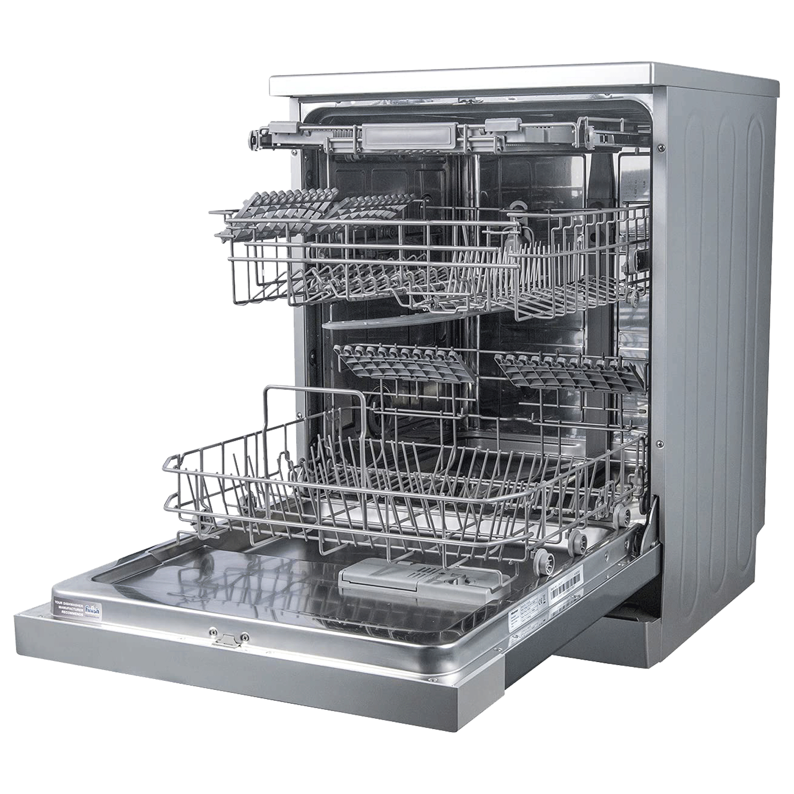 Hisense 15 Place Setting Freestanding Dishwasher (Silent Operation, H15DSS, Silver)_3