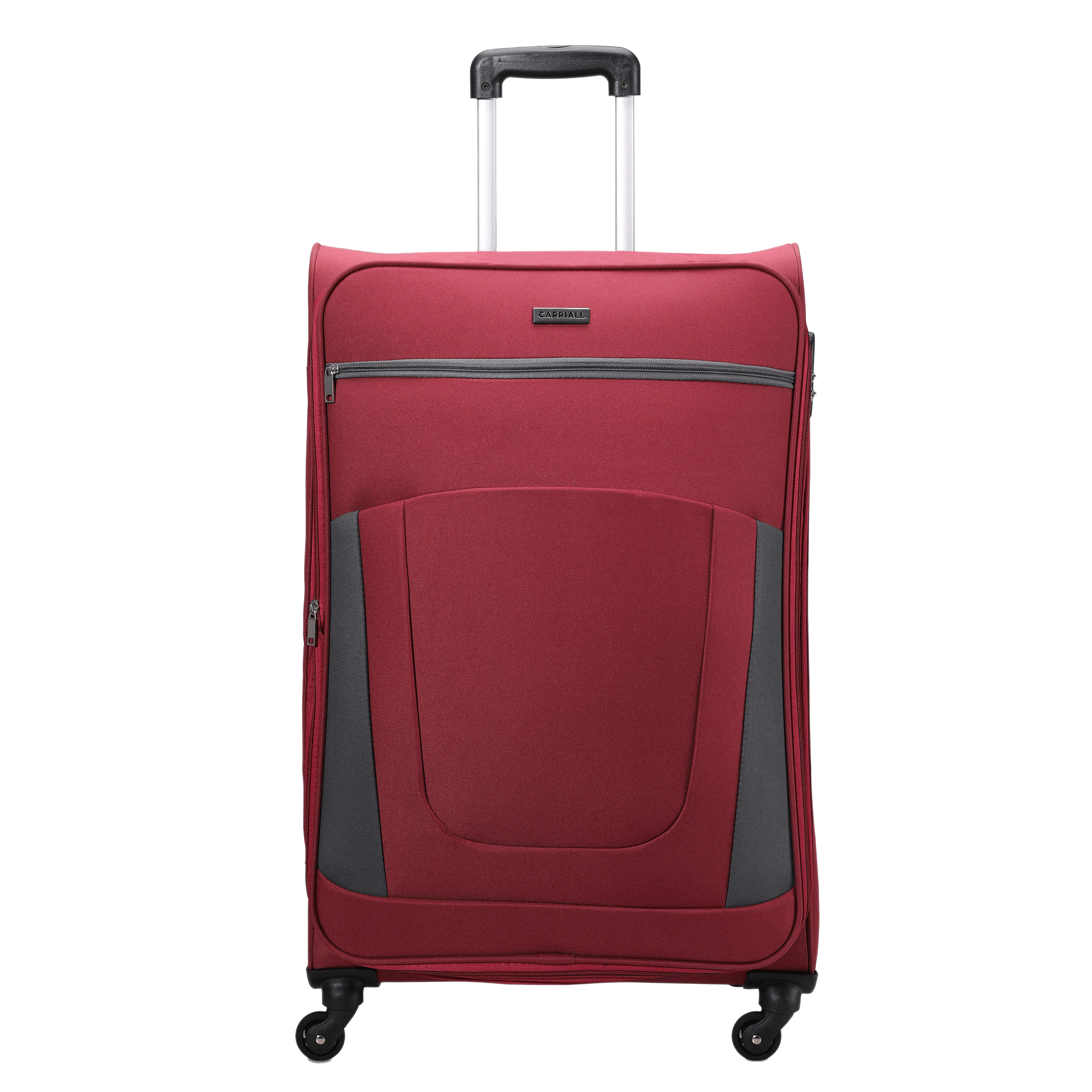 Carriall Sleek Trolley Bag (Expander, CASLSL002, Red)