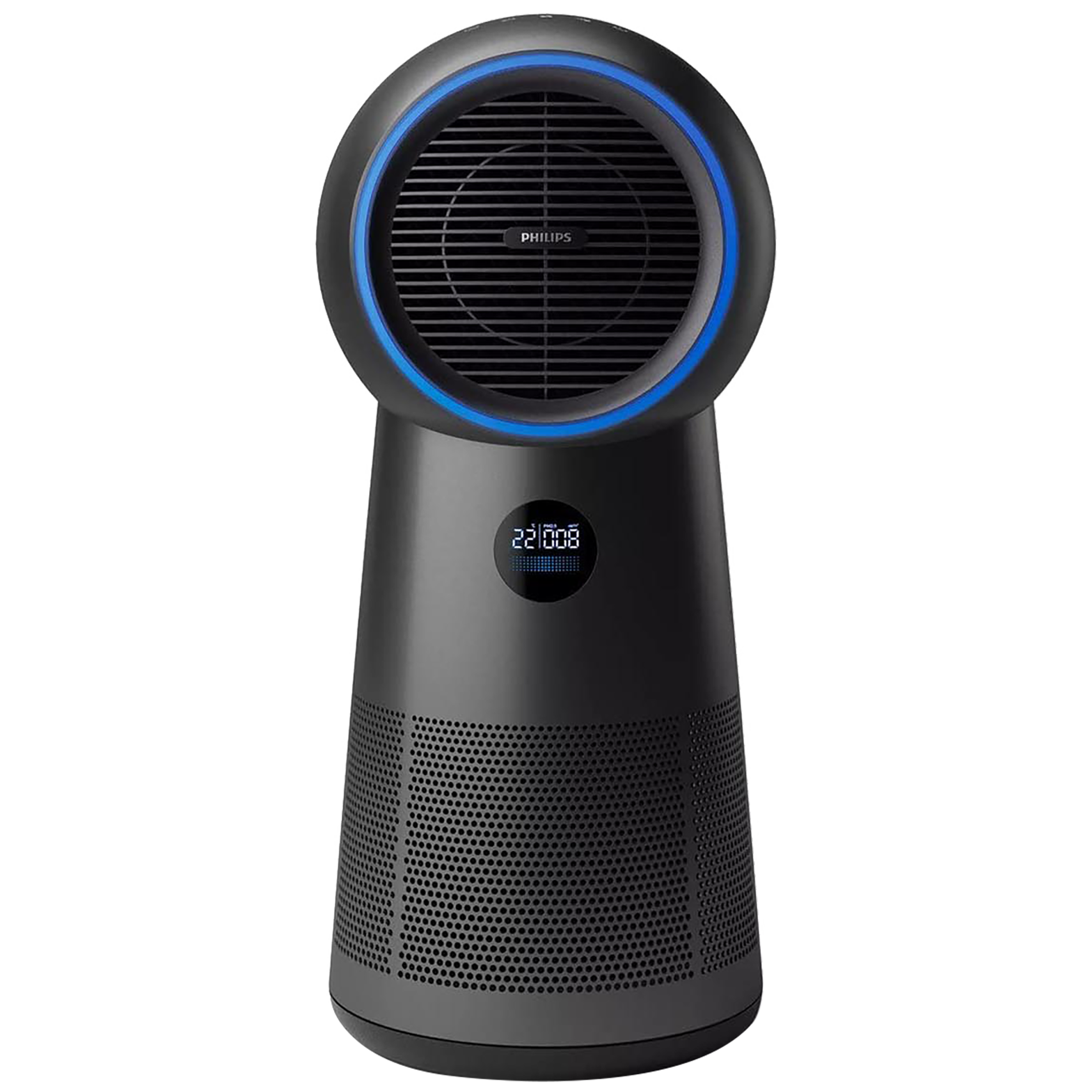 Philips 2000 Series 3-in-1 Purifier, Fan and Heater (AMF220/65, Metallic Black)_1