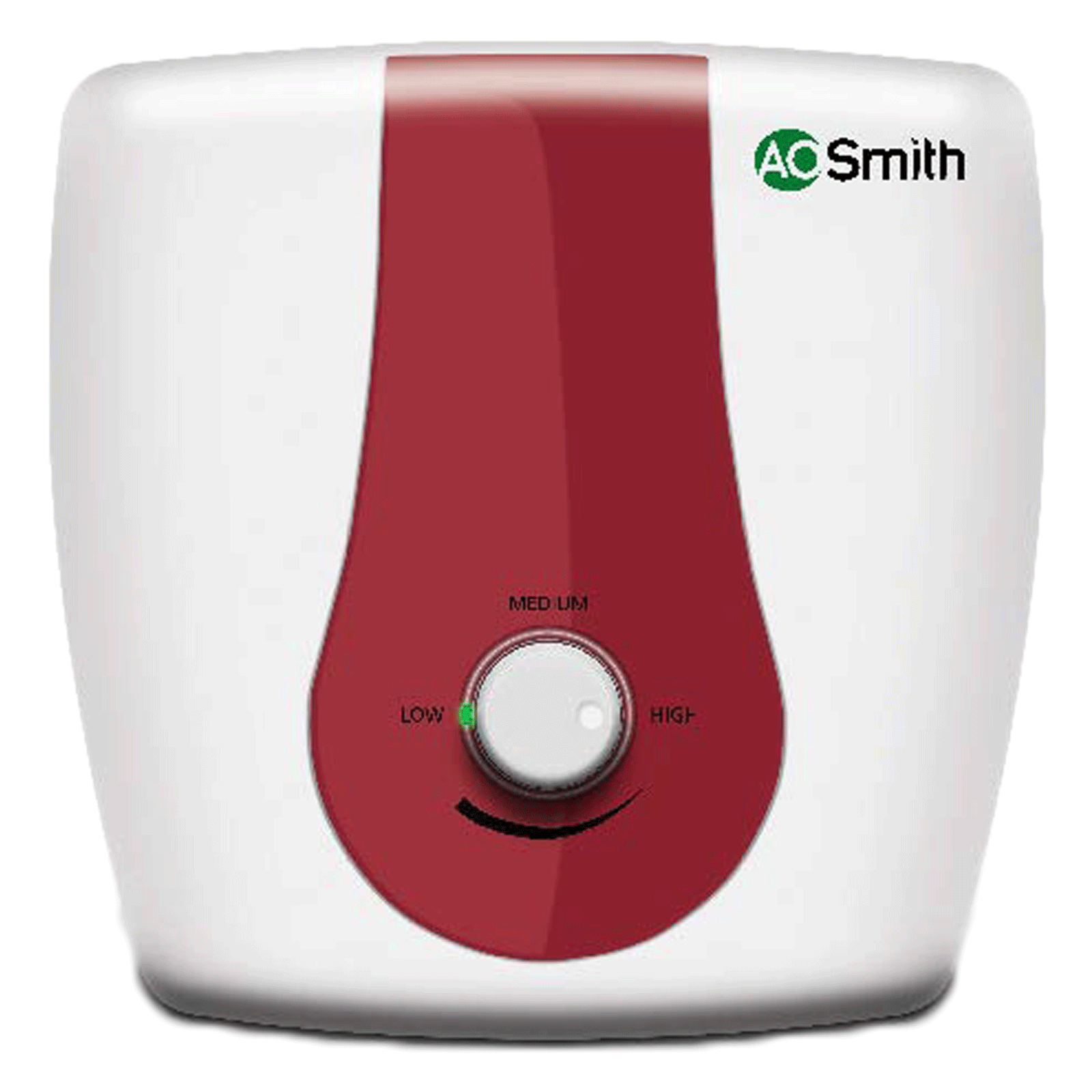 A.O. Smith 15 Litres Vertical Storage Water Geyser (HSE-SGS-015, White/Red)_1