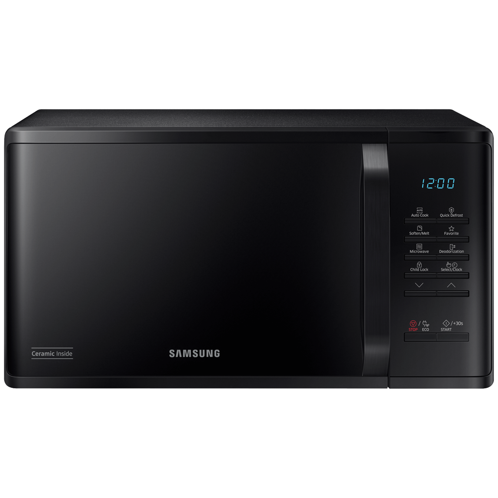 Samsung MW3500K 23 Litres Solo Microwave Oven (Multiple Cooking Modes, MS23A3513AK/TL, Black)_1