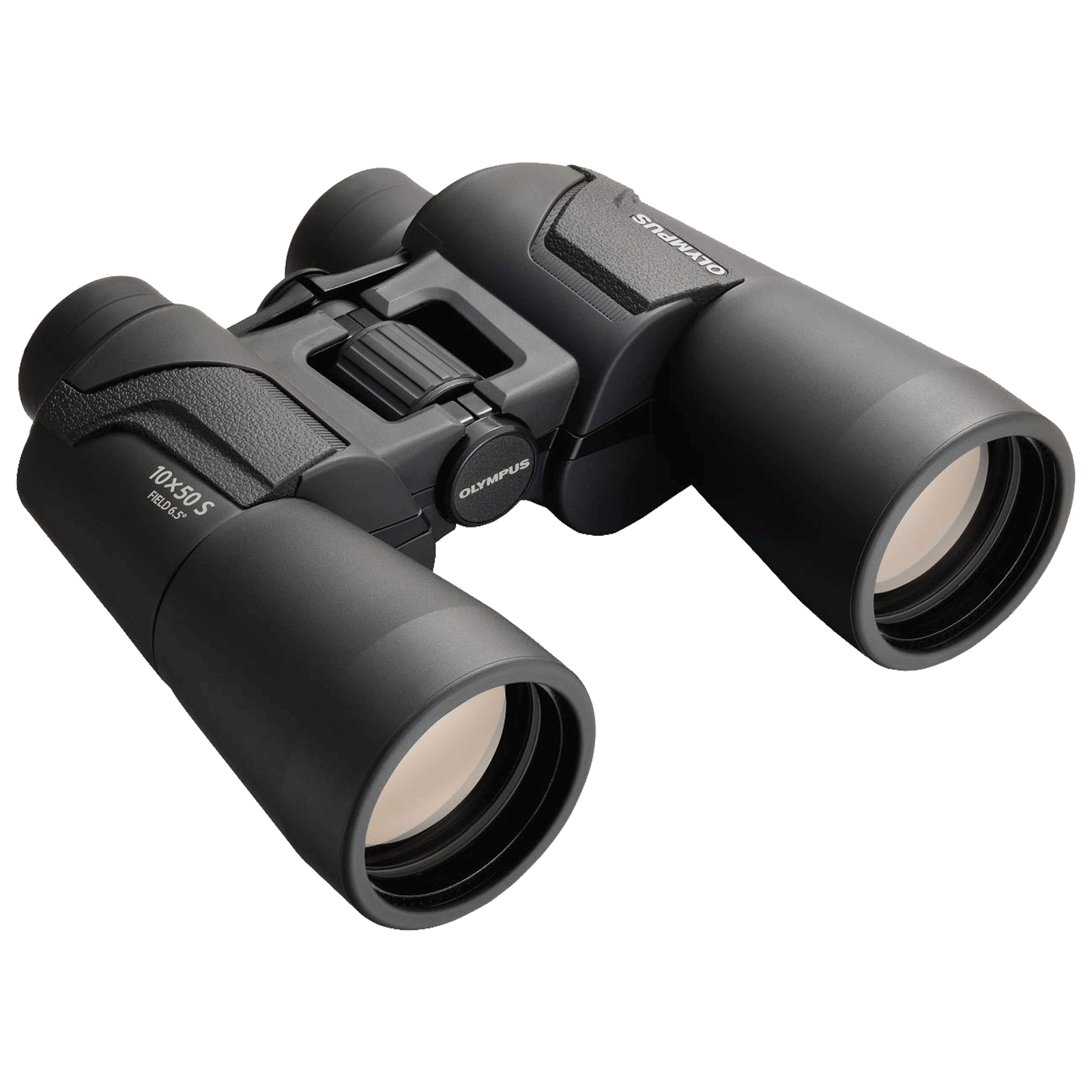 Olympus 10 x 50 mm Porro Prism Optical Binoculars (Bright and Wider Field of View, 10X50 S, Black)_1