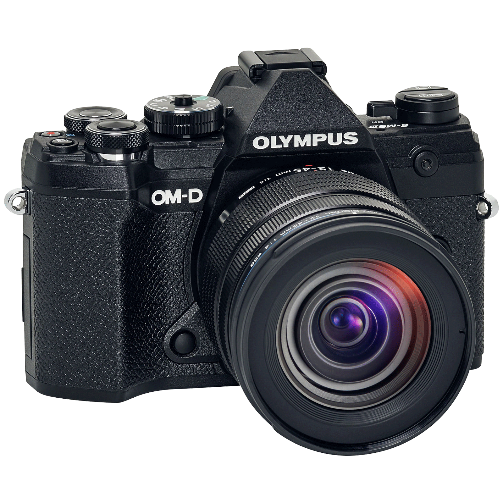 Olympus E-M5 Mark III 50MP Mirrorless Camera (Buit-in Lens, Dust & Splash Proof, E-M5M3_1245P, Black)_1