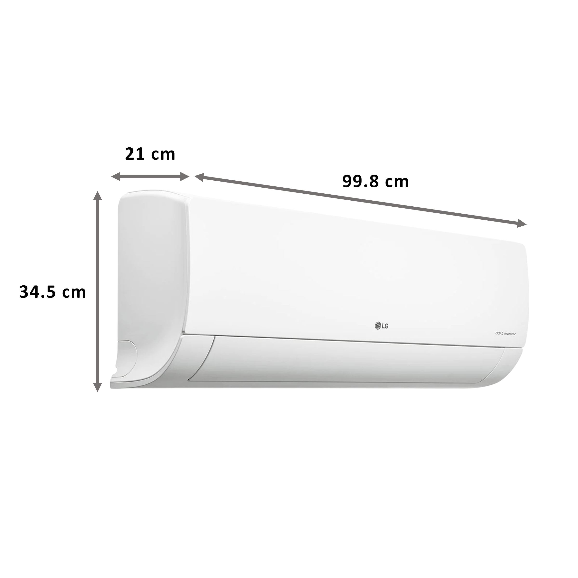  LG 1.5 Ton 4 Star Inverter Split AC (Copper Condenser, PS-Q19BWYF, White)_2