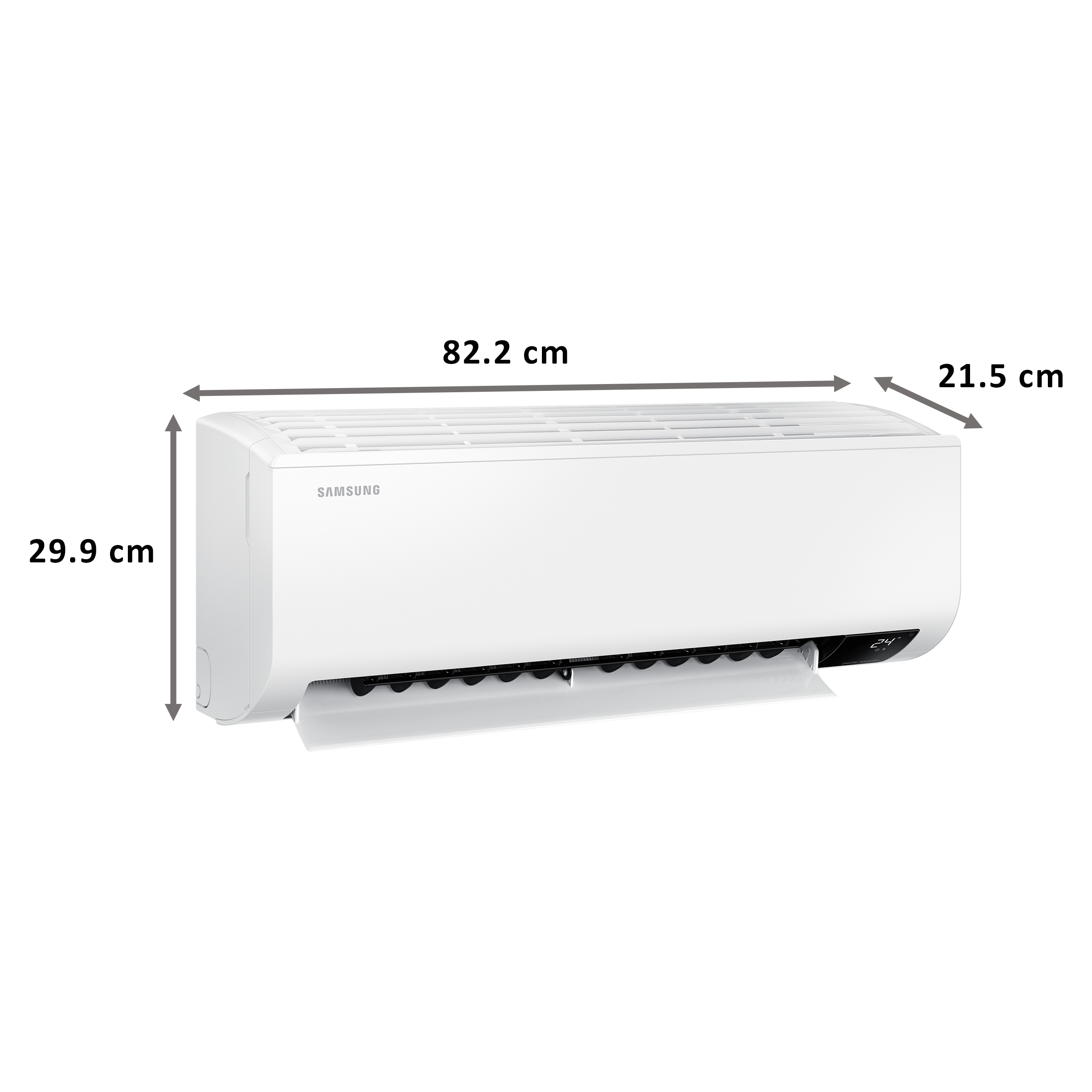 Samsung 1 Ton 4 Star Inverter Split AC (Hot and Cold, Copper Condenser, AR12AX4ZAWK, White)_2