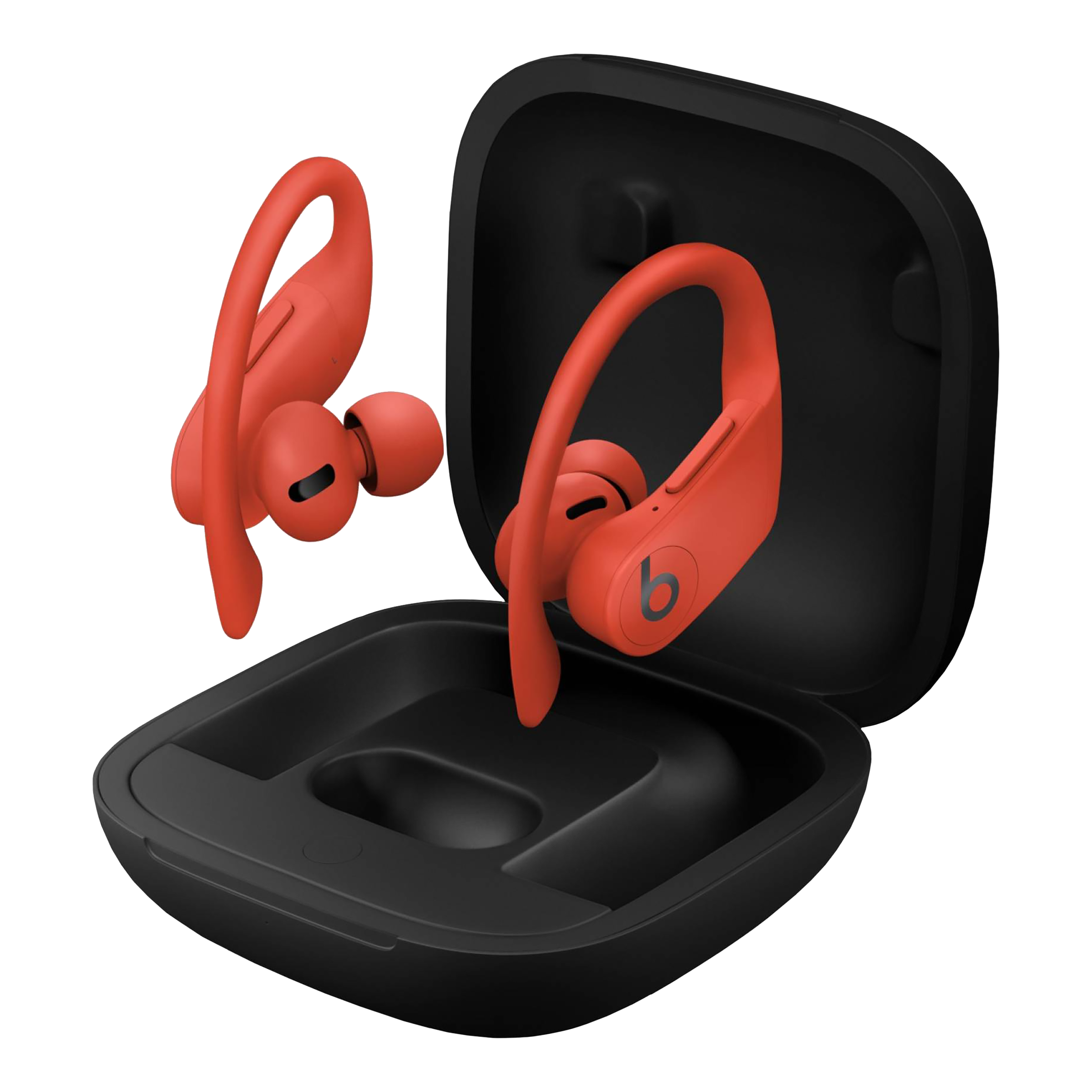 Beats Powerbeats Pro MXYA2ZM/A In-Ear Wireless Earphones with Mic (Sweat & Water Resistant, Lava Red)_1