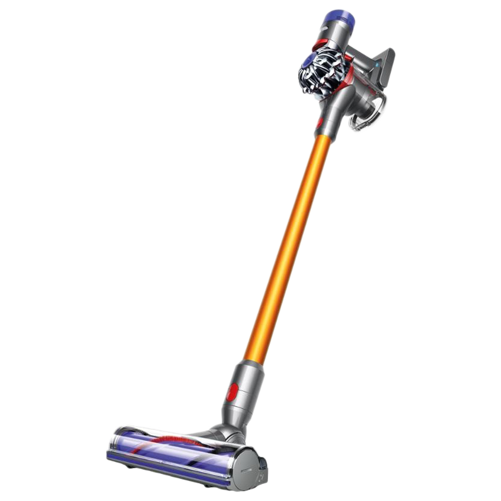 Dyson V8 Absolute 115 Air Watts Cordless Vacuum Cleaner (0.54 Liter Tank, 381353-01, Nickel/Yellow)