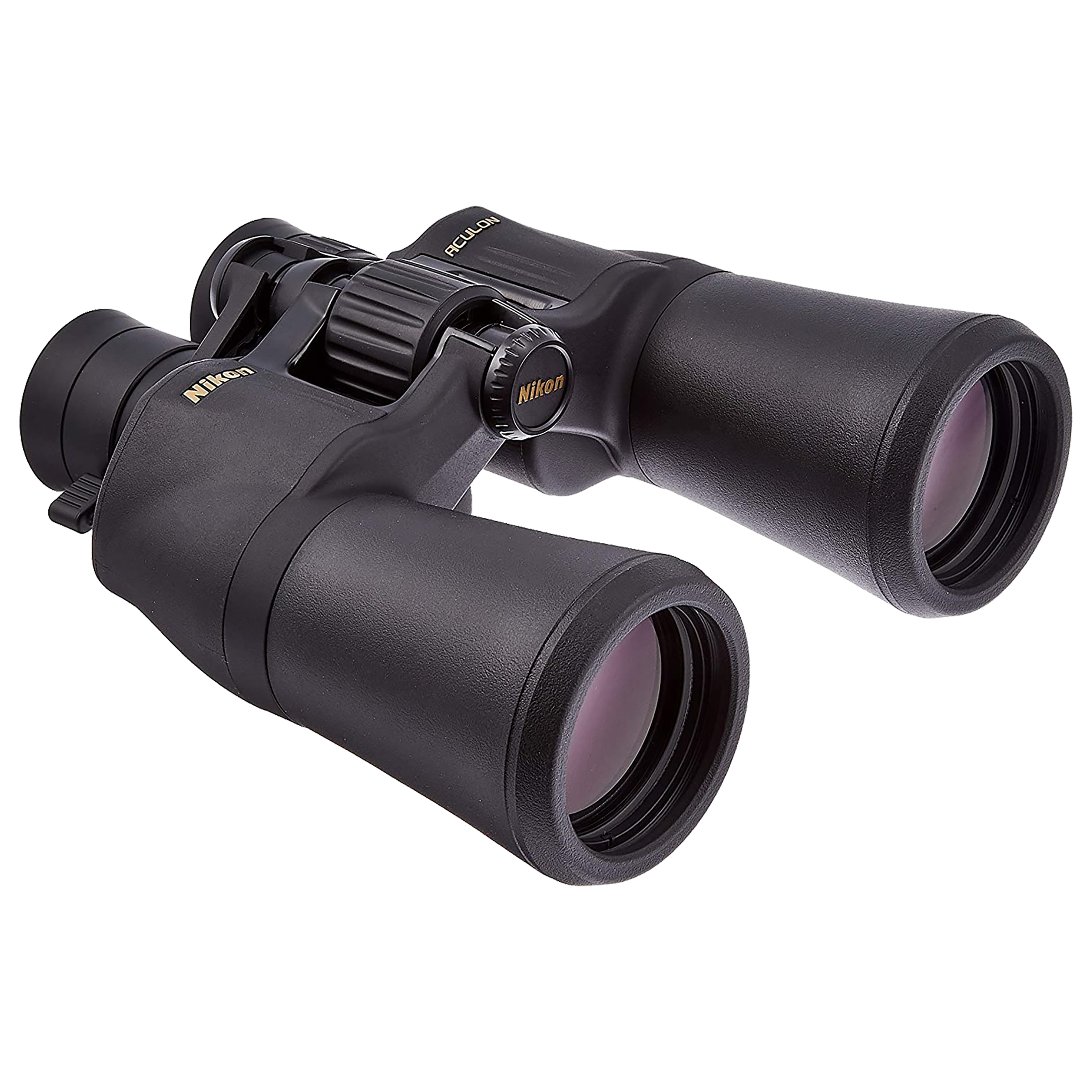 Nikon Aculon 22x 50mm Porro Prism Optical Binoculars (High Quality Image, BAA818SA, Black)_1