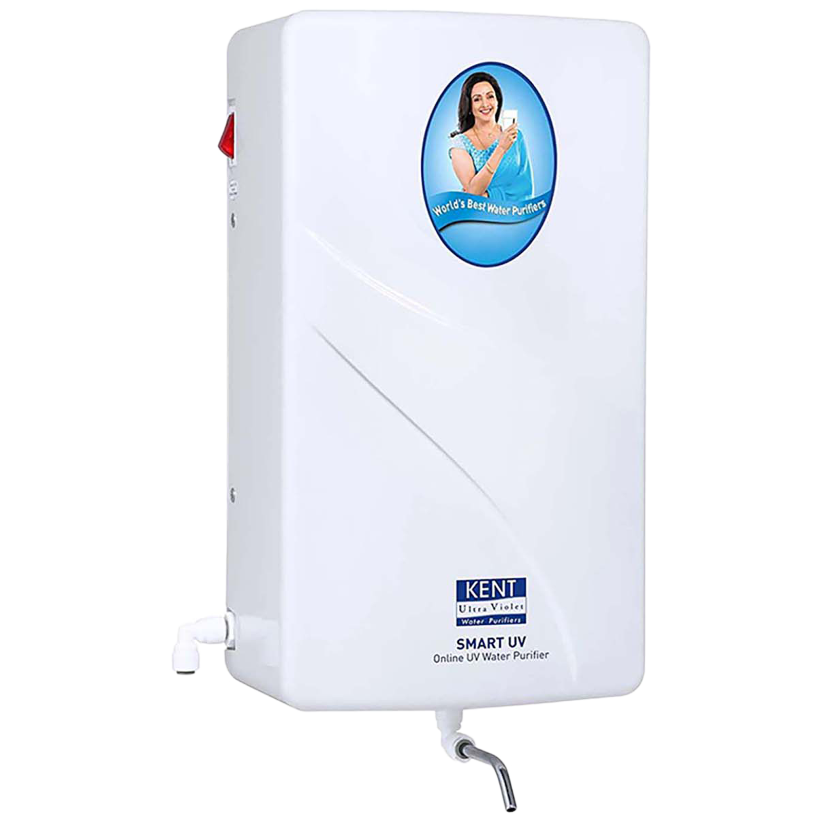 Kent Smart UV Electrical Water Purifier (Compact Design, 11138, White)