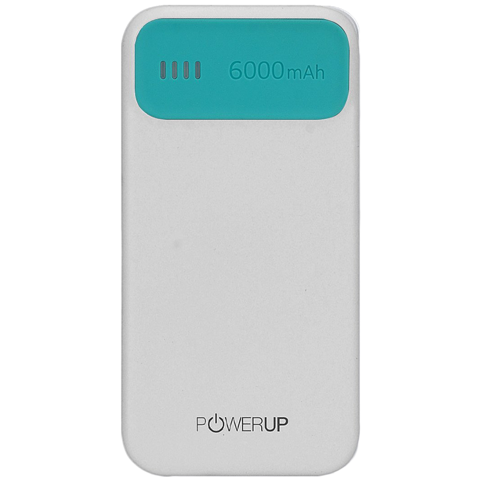 

Powerup Stay Charged 6000mAh 1-Port Power Bank (Over Charge Protection, PUP-PB6KGRN, Green and White), No color