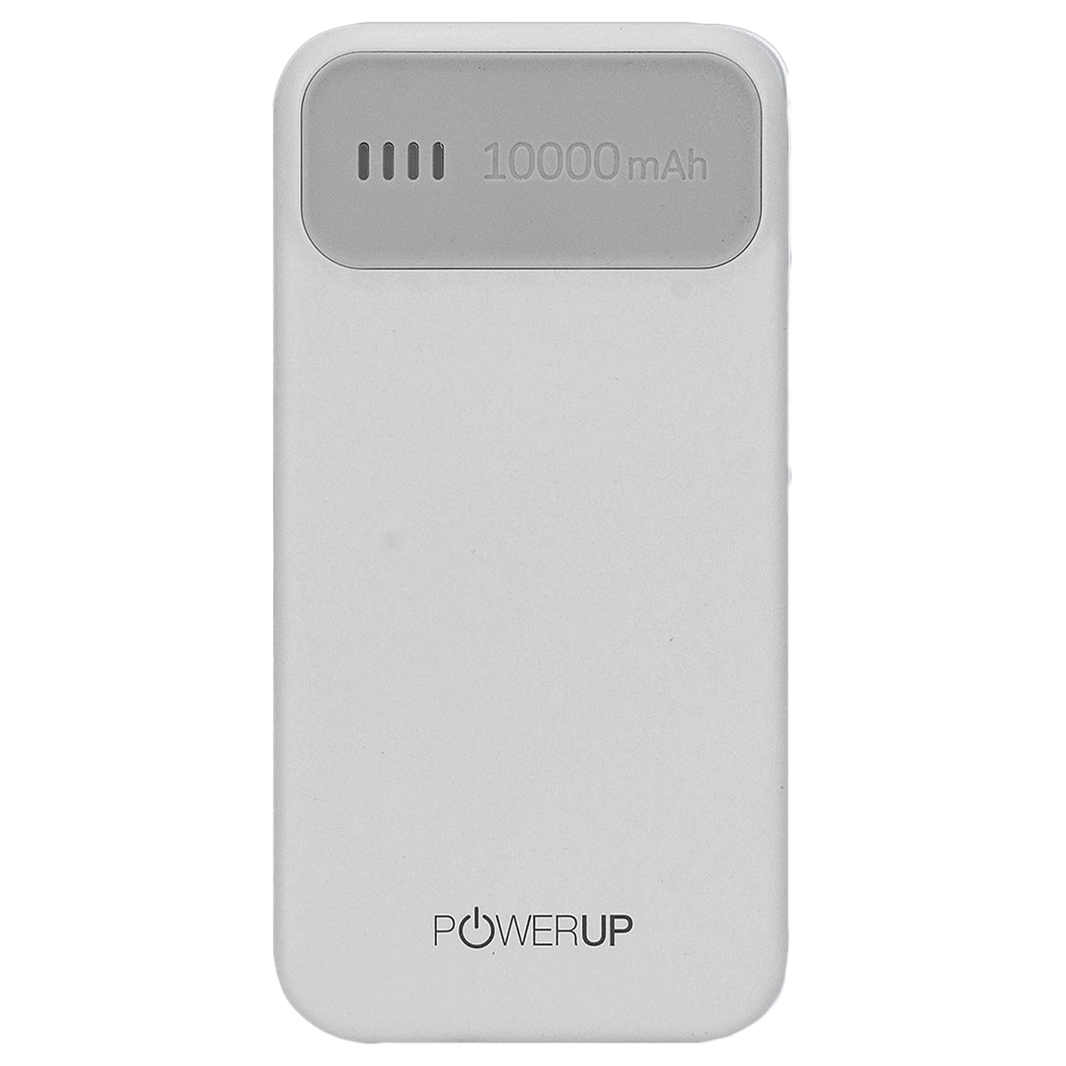 

Powerup Stay Charged 10000mAh 2-Port Power Bank (LED Power Indicator, PUP-PB10KGRY, White), No color
