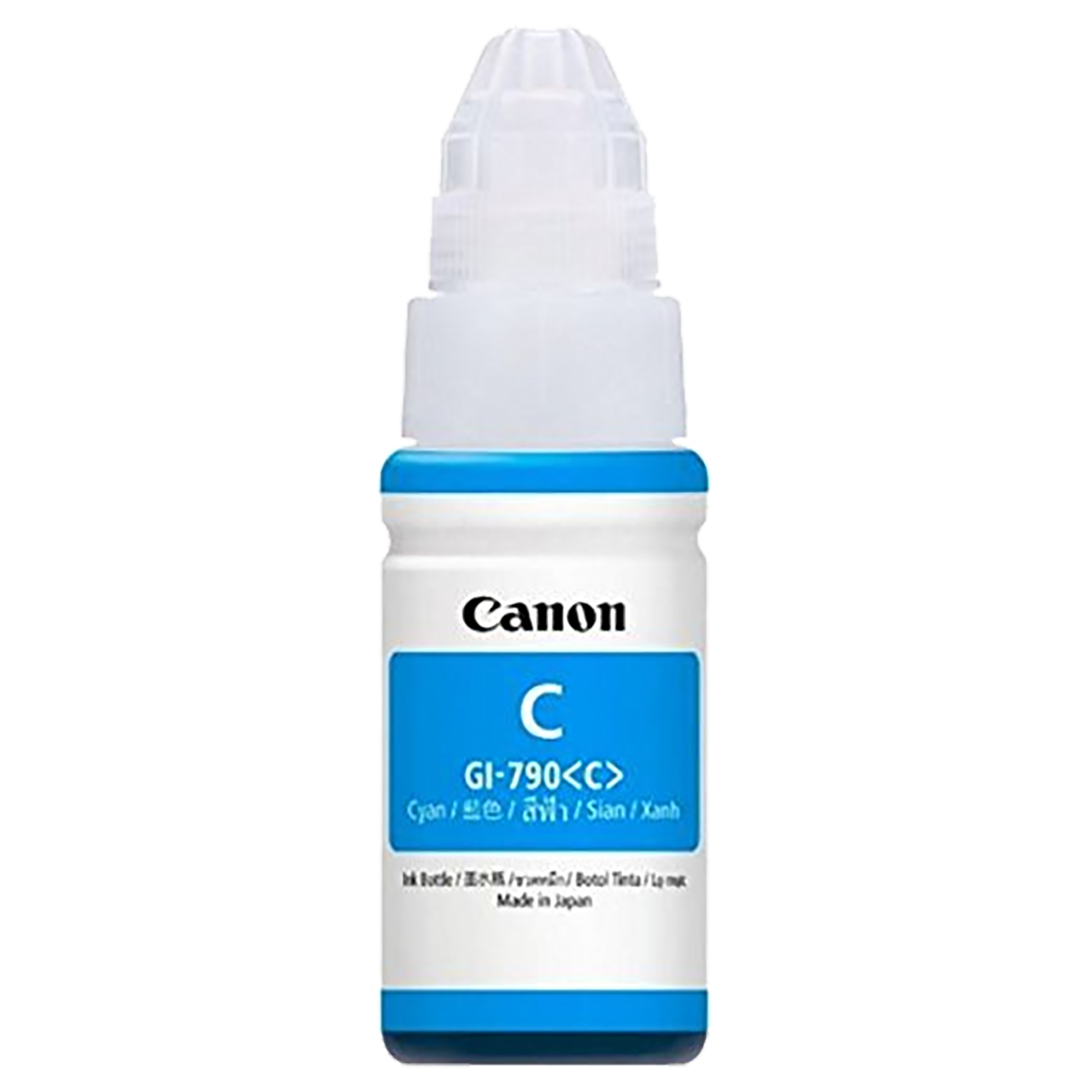 Canon Pixma Ink GI-790 Pack Of 1 Ink Bottle (0672C003AF, Cyan)