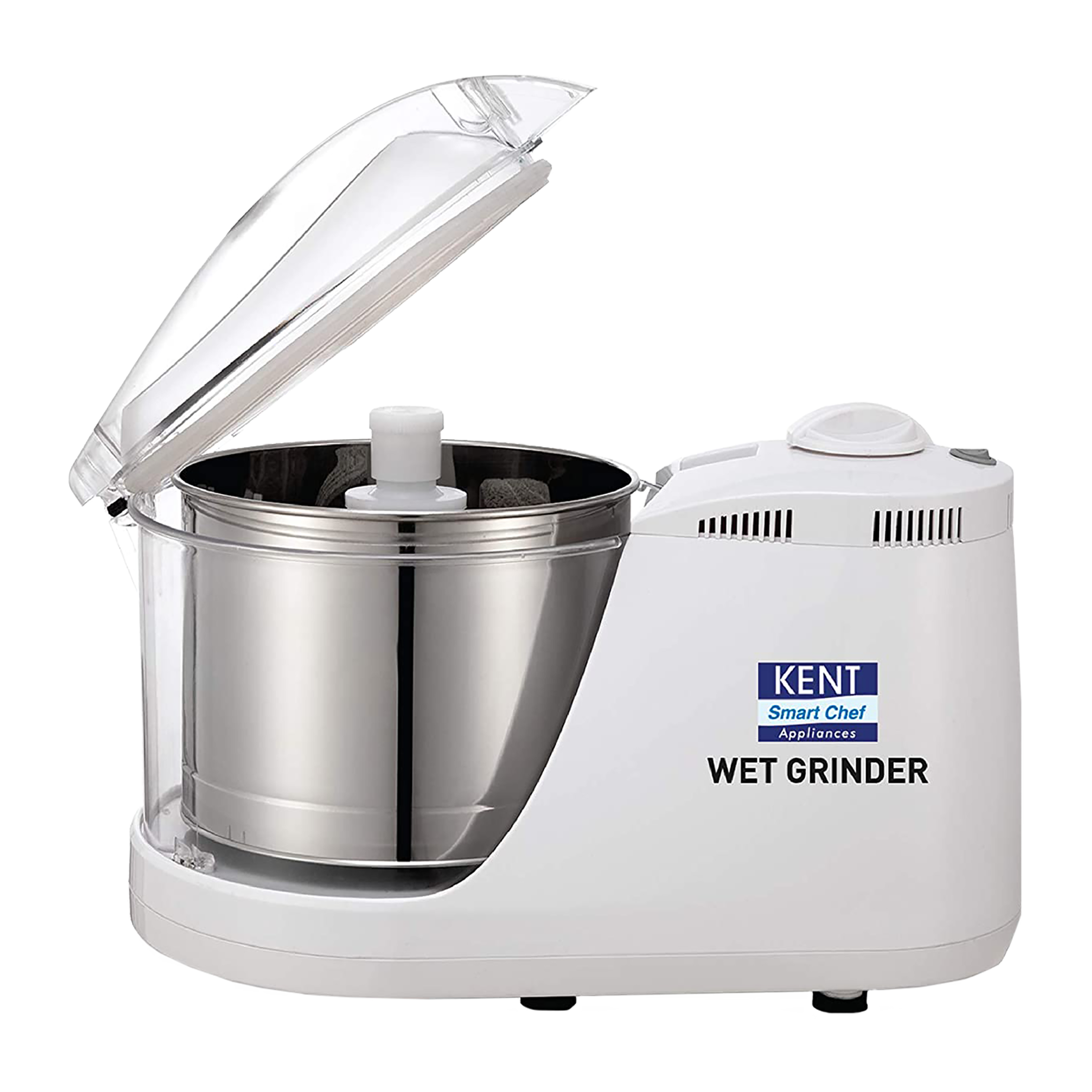 KENT 150 Watts 2 Litres 1 Pair Stones Wet Grinder (Variable Time Settings, 16079, White)_1