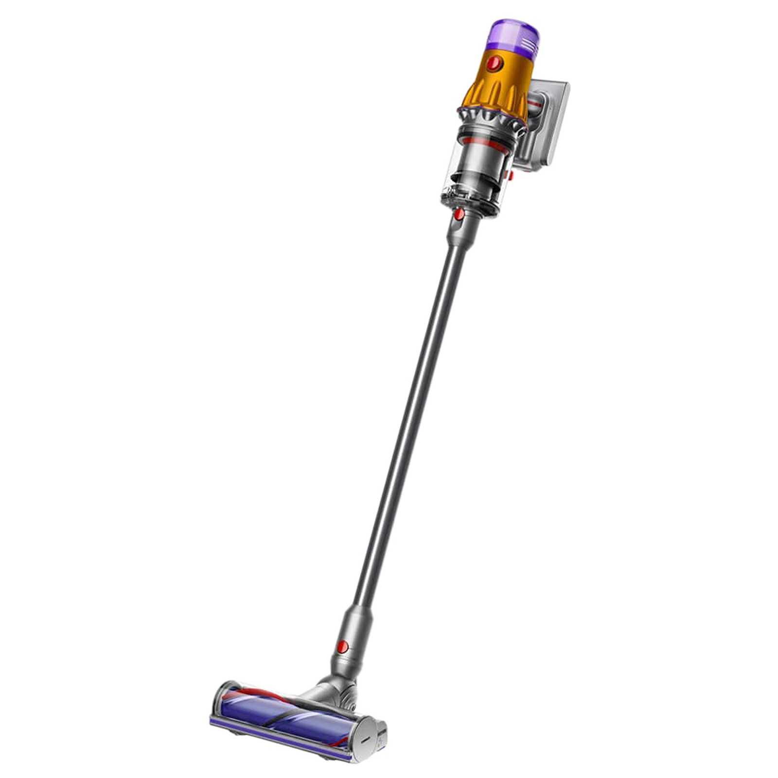 

Dyson V12 Detect Slim 150 Watts Portable Vacuum Cleaner (0.35L Bin Volume, Yellow), No color