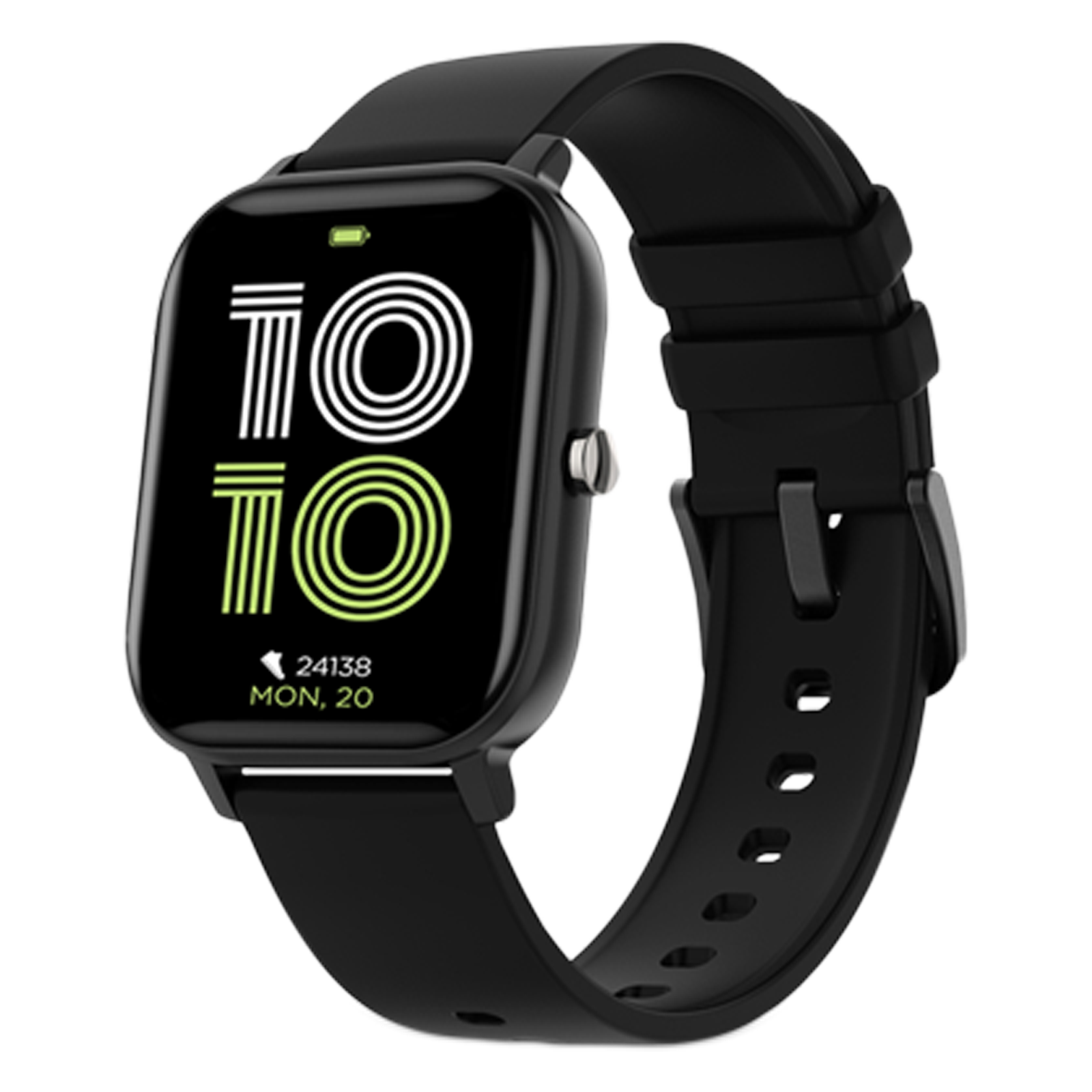 Pebble Prism Smart Watch (Bluetooth, 43.18mm) (11 Sports Mode, PFB12, Black, Silicone Band)_3