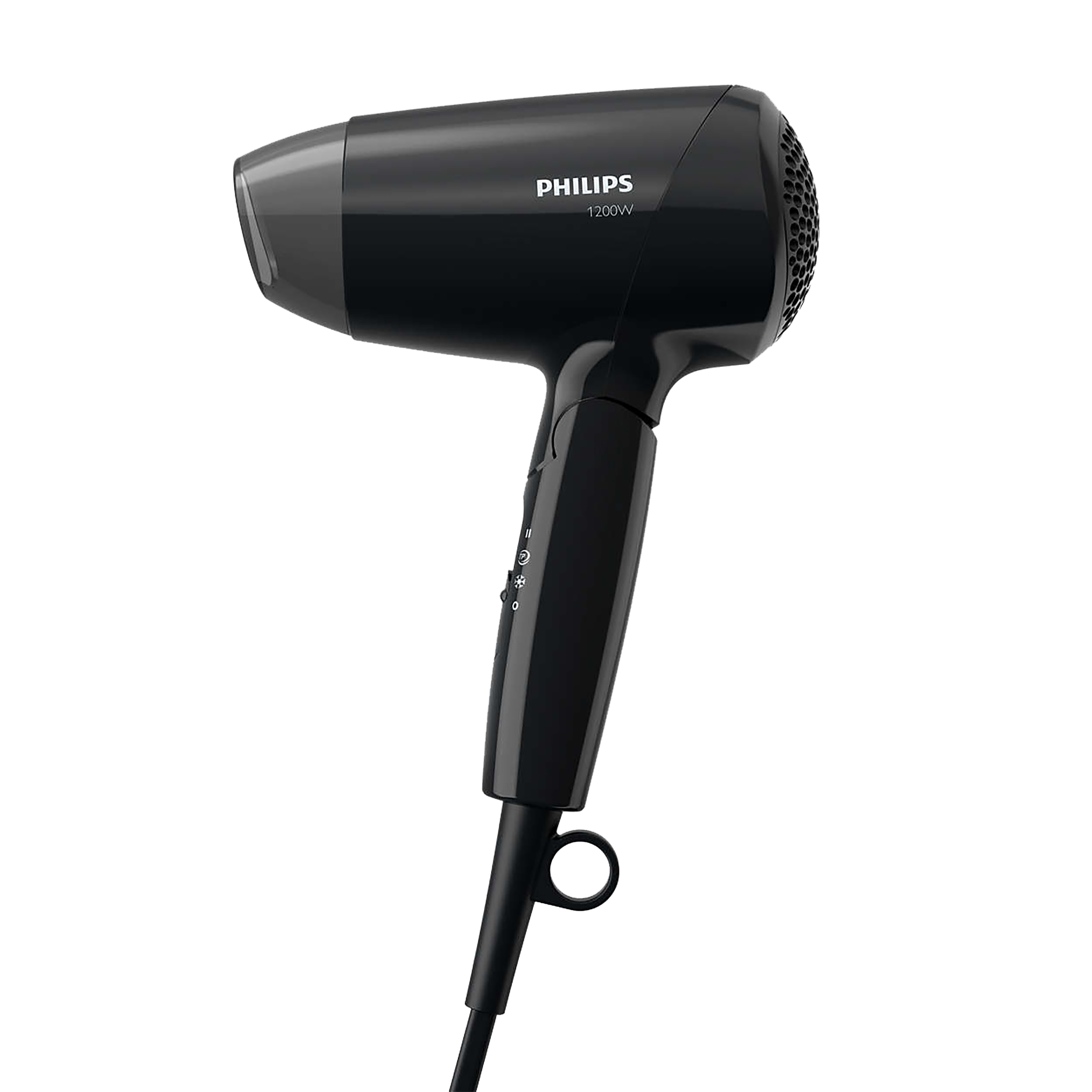 Philips EssentialCare 3 Setting Hair Dyer (Foldable Handle, BHC010/10, Black)_1