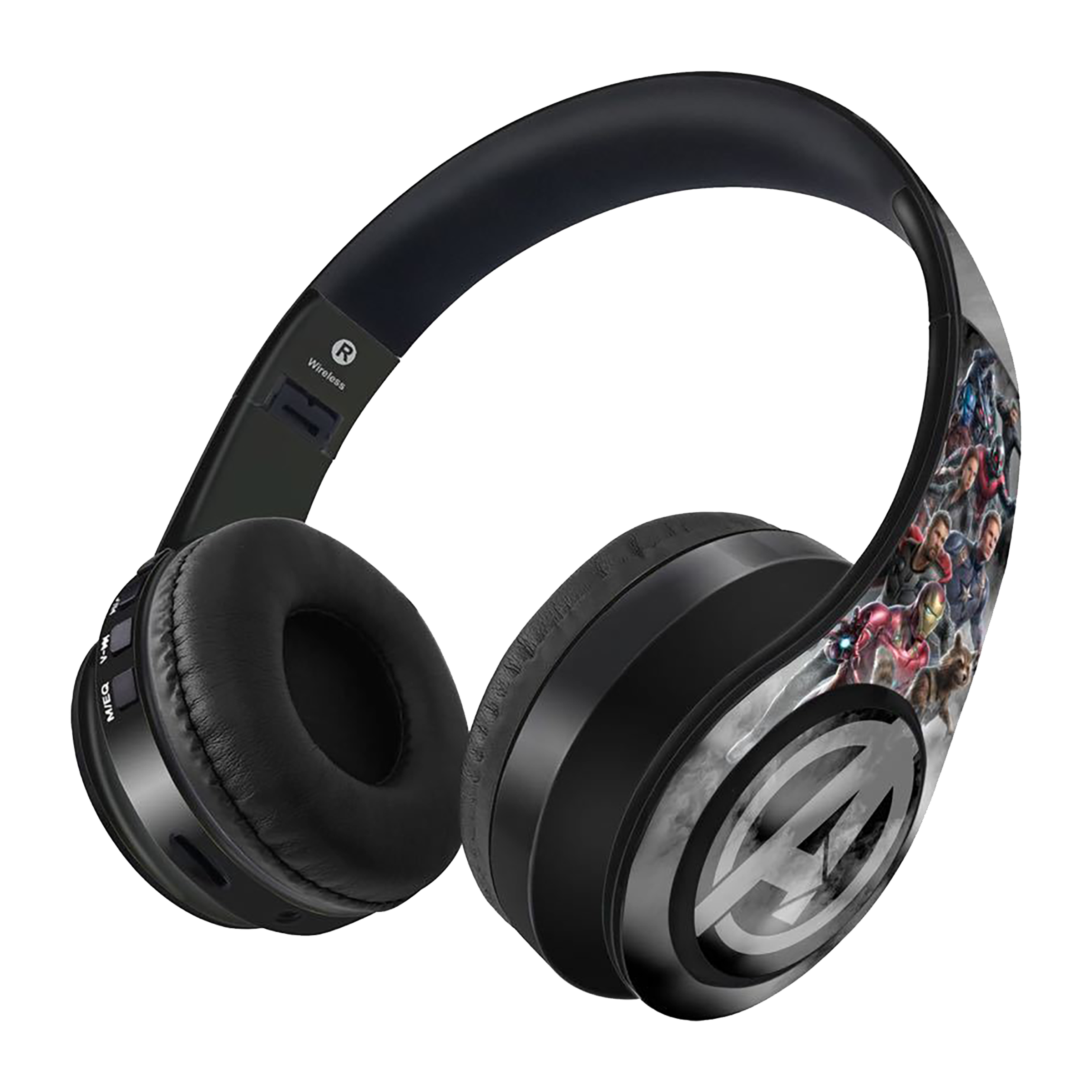 Macmerise Endgame Greyhound Decibel On-Ear Passive Noise Cancellation Wireless Headphone with Mic (Bluetooth 5.0, SODCIBLMM4478, Multicolor)_1